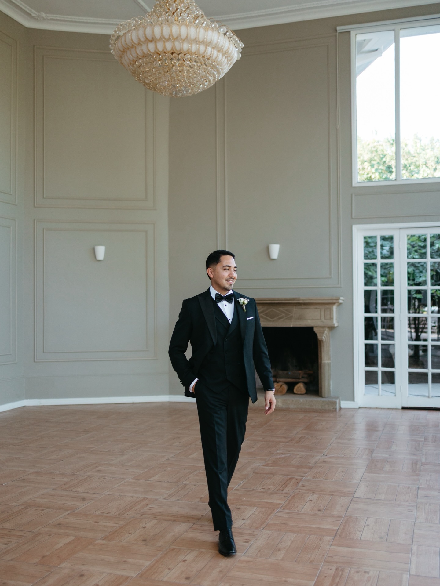 De la preparación de César y Nicole, en simultáneo 🤍