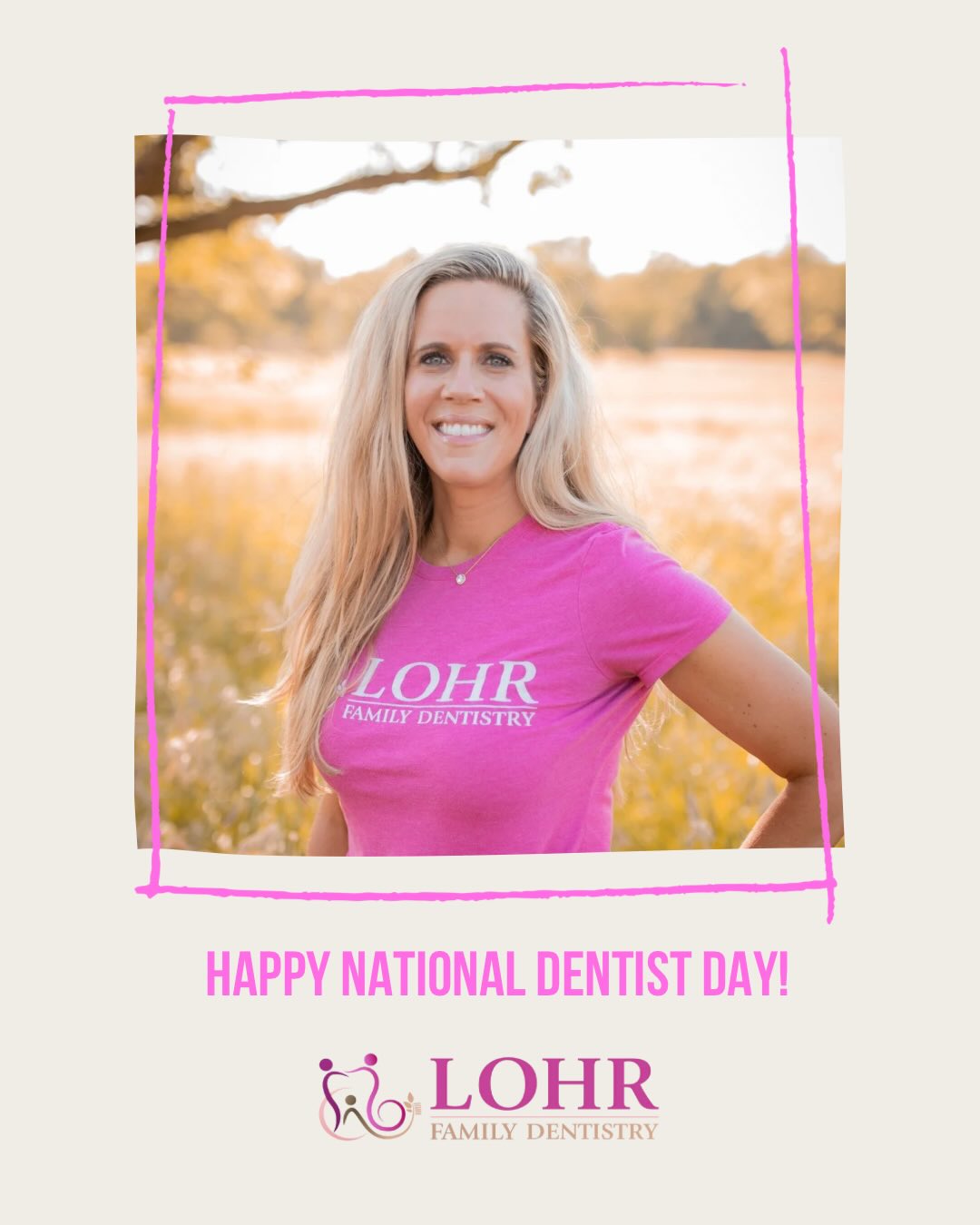 Happy National Dentist 🦷 day! 😁
Grateful for Dr. Lohr today and every day! 🪥 ♥️ We can always count on her to go above and beyond for each patient! This past year Dr. Lohr has taught our team about resilience through change and obstacles; personal and professional! We are proud of her fortitude and leadership. #lohrfamilydentistry #drlohrdds #siouxcitydentist #conciergedentistry #cosmeticdentistry