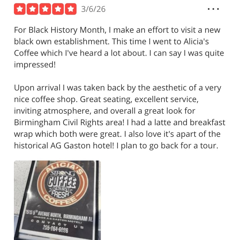 Thank you for being intentional!