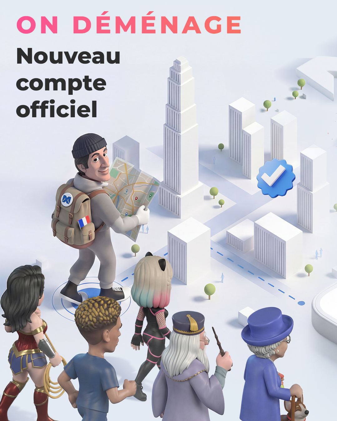 🚨 NOUVEAU COMPTE OFFICIEL ! 🚨
L’aventure Minix continue... mais sur notre nouveau compte officiel ! 👋
Retrouve-nous désormais ici :
👉 @minixfigurines_france
C’est là-bas que ça se passe pour toutes les nouveautés, les exclusivités et les coulisses. 🎬✨
Manquer ce compte, c’est comme quitter la salle avant la scène post-générique... tu vas louper le meilleur alors que tout commence maintenant ! 👀
Abonne-toi maintenant pour ne rien manquer ! 💥
Alors, on se retrouve là-bas ? 😏
#weareminix #minixfigurines