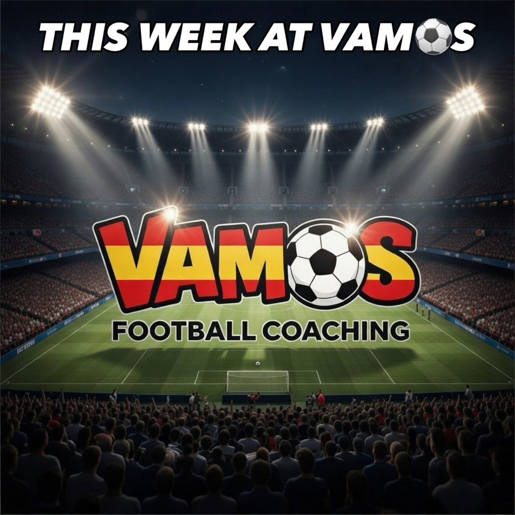 Week ahead at VAM⚽️S
Tuesday 6–7pm (7–10yrs)
🔥 2 spaces remaining
Friday 7–8pm (7–10yrs)
Limited spaces available
All sessions at West Calder Community Hub 🏟️
Join the VAM⚽️S journey
⚽⚽🇪🇸⚽⚽