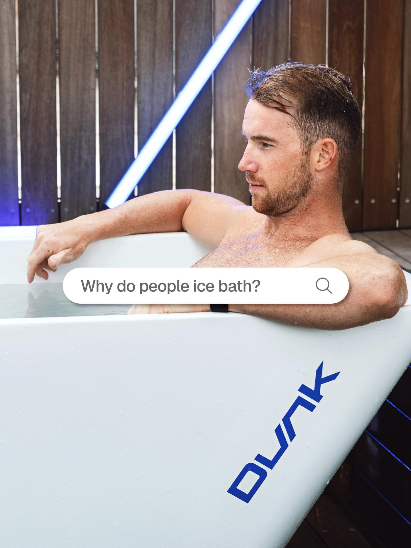 Why do people ice baths? ❄️
Because the benefits go far beyond the initial shock. Cold water immersion helps reduce inflammation and muscle soreness, speeding up recovery after hard training. It boosts circulation and energy by activating your nervous system and increasing blood flow. It can stimulate the immune system, support pain relief and shine a light on mental clarity by increasing alertness and focus. For many, ice baths also help improve mood and resilience by pushing through discomfort and sharpening the mind.
Whether you’re chasing recovery, energy, clarity or a fresh reset, the Dunk is made for you.
Want to learn more?
👉 www.thedunk.co.za/learn