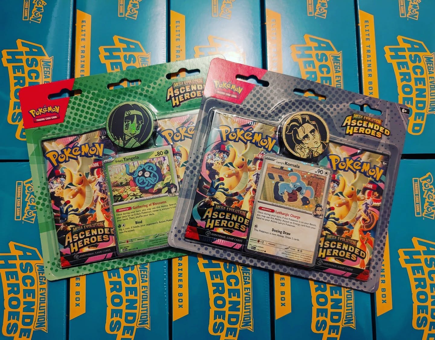 Well well, look what's finally turned up!
More Ascended orders going out this week, this time accompanied by these sweet double blisters 🔥
#pokemon #PokemonUK #PokemonCardsUK #pokemontcg #pokemoncommunity