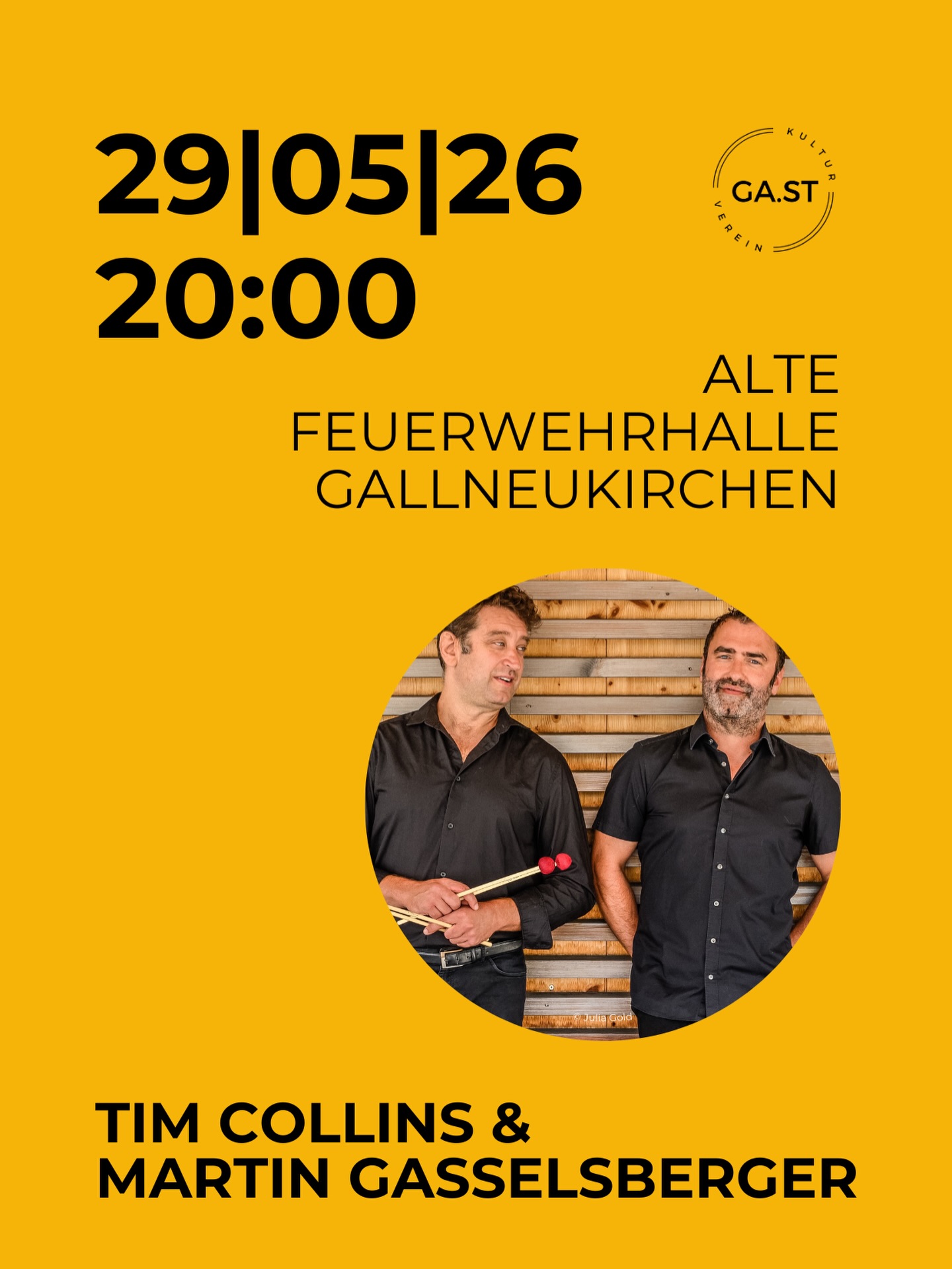 Jazz, Klassik & Improvisation – ein Duo voller Spielfreude 💫
🎹 Tim Collins / Martin Gasselsberger
„Songs from the Treehouse“ – Album-Release-Konzert
Von berührenden Balladen über lyrische Songs bis zu virtuosen Improvisationen: Die beiden Meister auf Vibraphon und Piano entfalten ein intensives musikalisches Gespräch, bei dem jede Note zählt.
🗓️ 29|05|26
📍Alte Feuerwehrhalle Gallneukirchen
Kommt vorbei, hört zu, spürt die Musik! 🫶
@altefeuerwehrhalle
#collinsgasselsberger #improvisation #klassiktrifftjazz #kulturvereingast