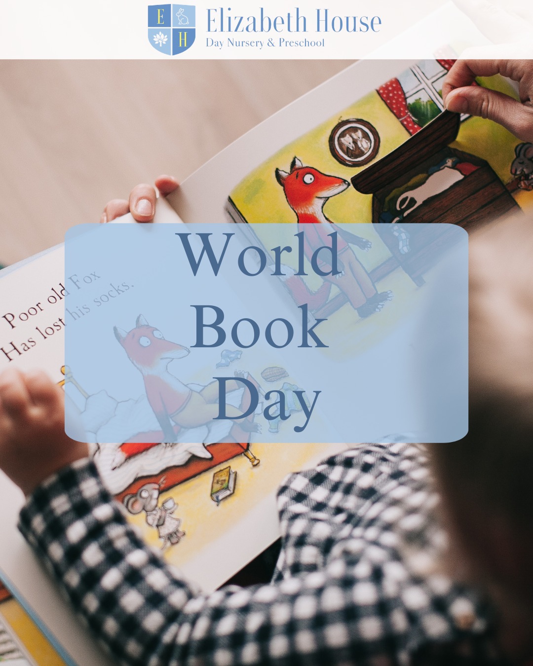 As part of our 'Once Upon a Time' topic, we’re celebrating World Book Day by sharing favourite stories.
Books open up whole new worlds for children and help develop a lifelong love of reading. 💛
#preschool #elizabethhousenursery #nursery #earlyyears #eyfs #wallingford #oxfordshire #worldbookday #earlyyearsliteracy