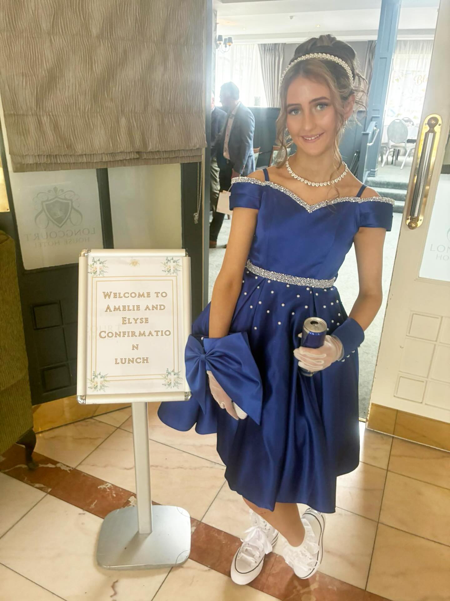 Amelie 💙
Royal blue was definitely a favorite this year and how beautiful does Amelia look in her Glowing Girlies Dress 🥰.
#confirmation #dress #designer
