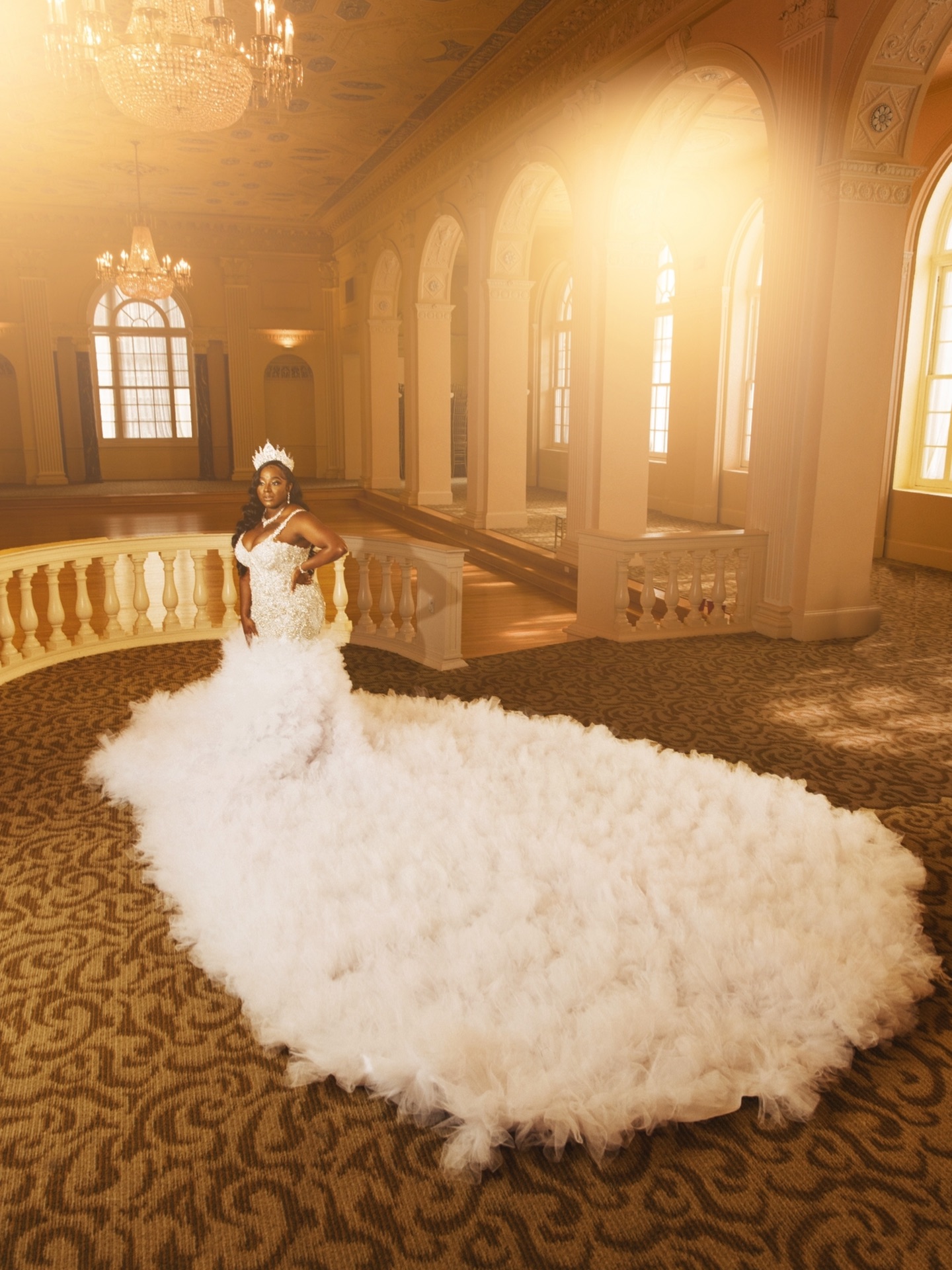 This Dress!! — That’s it that’s the caption!
Guess how long her train is!
www.luciascreations.co
#luciascreations #weddingdress #weddingphotographer #bride