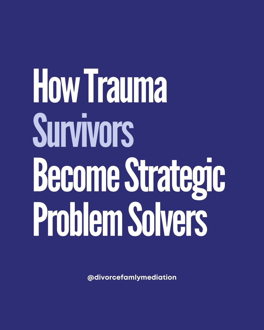 Trauma survivors are highly trained in strategy.
When you’ve had to read the room to stay safe…
When you’ve had to anticipate mood shifts…
When you’ve had to plan exits before others saw danger…
You became strategic.
Hyper-awareness is pattern recognition.
Overthinking is scenario planning.
Emotional depth is intelligence forged under pressure.
And when navigating a coercive ex,
those skills are not weaknesses, they are strengths.
The problem isn’t your awareness.
It’s that no one taught you how to use it to your advantage.
If you still feel reactive or defensive, then it’s time to start seeing your skills differently.
That’s exactly why we created Trauma to Triumph.
Inside the course, you’ll learn how to:
• Convert hypervigilance into strategic thinking
• Regulate your nervous system without losing your edge
• Anticipate manipulation without reacting emotionally
• Make clear decisions under pressure
• Reclaim your power without escalating conflict
This isn’t about “healing” into softness.
It’s about refining the strength you already built.
Honoring your boundaries.
And leading with emotional freedom.
#healingenergy #coercivecontrol #coparent #trauma #traumainformed