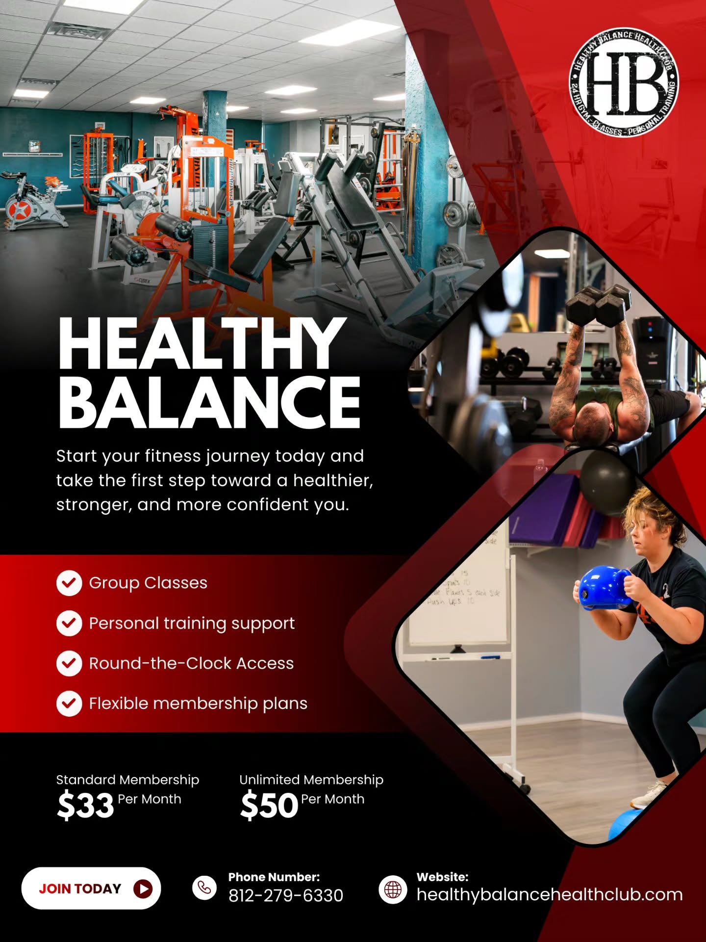 At Healthy Balance, we believe your fitness journey should fit your life, not the other way around. Whether you’re a night owl, a busy parent, or a weekend warrior, we’ve built a community designed to help you thrive.
Here is why today is the day to join:
24/7 Access: Our doors never close. Train on your schedule, day or night.
Dynamic Group Classes: Find your tribe in our high-energy HIIT, Yoga, and Strength sessions.
Expert Personal Training: Get a custom roadmap to success with trainers who actually care about your progress.
Flexible Memberships: No "one-size-fits-all" here. We offer plans that match your budget and lifestyle.
"The only bad workout is the one that didn't happen."
Stop waiting for "next Monday." Start your transformation at Healthy Balance today!
#HealthyBalance #FitnessJourney #GymLife #WorkOutAnytime #FitnessMotivation