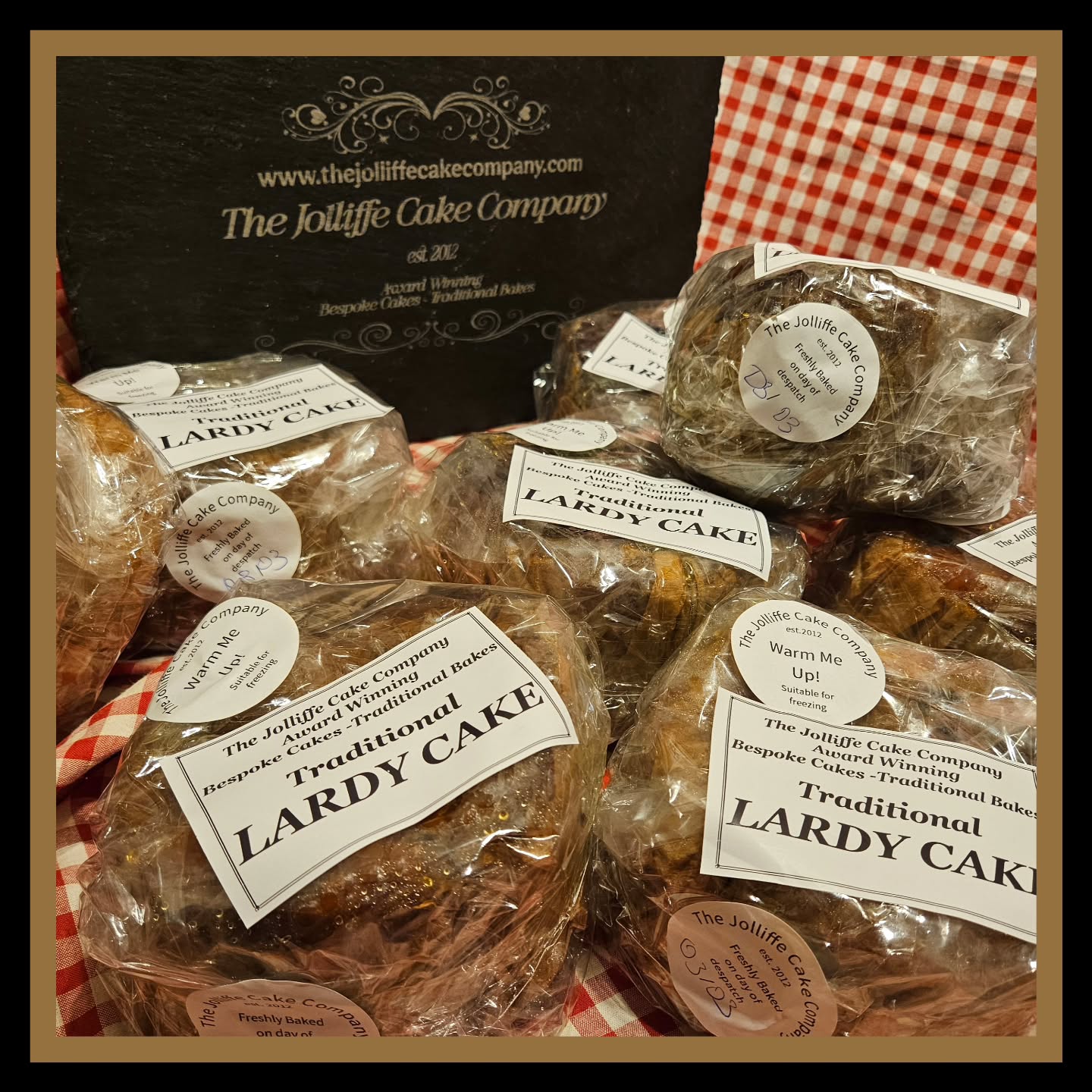 Lardy cakes all despatched for today. Order by 6pm today for Thursday dispatch . Order via our website. #lardycakebypost #lardycake #thejolliffecakecompany #ukberkshire #orderonline
