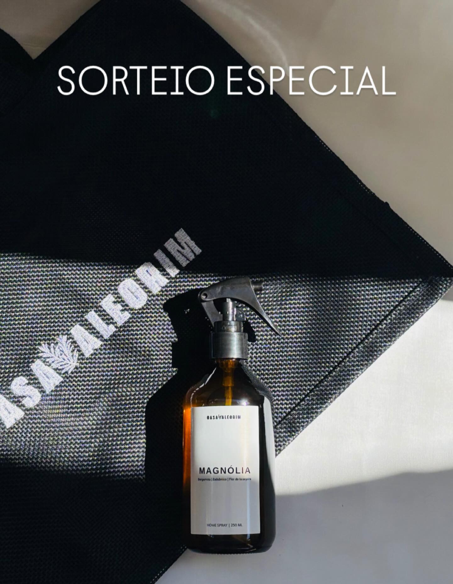 ✨ SORTEIO ESPECIAL – CASA ALECRIM ✨
O mês de celebração continua… e claro que não poderia faltar um presente cheio de carinho 🤍
Vamos sortear:
👜 Uma bolsa personalizada
🌸 Um Home Spray Magnólia
🎁 Vários mimos surpresa dentro da bolsa
Um kit pensado para perfumar, acolher e deixar sua rotina ainda mais especial.
Para participar é simples:
✔️ Compartilhe a foto oficial nos seus stories
✔️ Marque 3 ou mais pessoas nos comentários
✔️ Esteja seguindo a página
📅 O sorteio será realizado no dia 29/03.
Quanto mais você compartilha, mais espalha essa energia de cuidado e afeto.
Boa sorte ✨💛