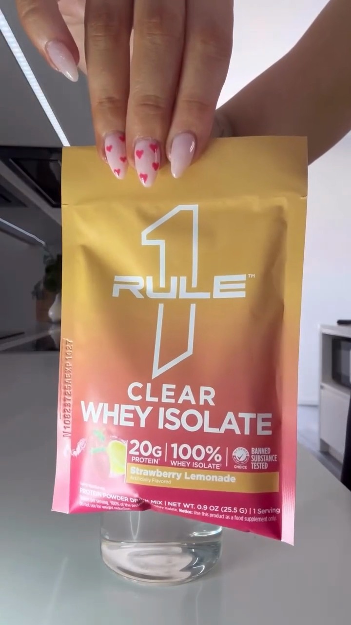If you’re not a fan of thick, milky protein shakes… or just want a fruity choice from time to time?
Clear Isolate offers all the aminos of Whey Isolate in a highly filtered form taking out almost all the lactose and fat and giving a clear and non-creamy texture.
Light, crisp and honestly tastes more like juice than a shake 👌🏼
Each serve gives you:
✨ 20g high-quality whey protein
✨ Over 9g EAAs
✨ Added electrolytes to support hydration
✨ Just 90 calories
✨ 0 fat, 0 sugar, 1g carbs
✨ Gluten-free
It’s perfect post workout, on the go, or when you just need an easy protein hit without feeling heavy 🥰
Plus it’s Informed Choice certified, so it’s been tested for banned substances ✔️ 🛍️