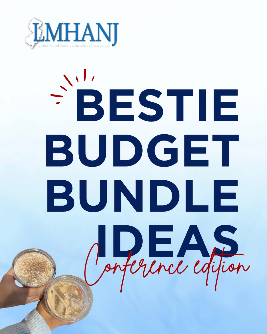 Bestie Budget Bundle: Conference Edition 👯♀️
Who says professional development can’t also be a bestie trip? Attending the LMHANJ Conference together makes it more meaningful and more affordable.
Here’s how to save:
💸 Split a hotel room — rooms come out to about $57 each when shared (limited space; only a few rooms left)
🚗 Carpool together to save on gas and parking
🎟 Take advantage of member pricing for discounted registration (20% off for members)
🍽 Share meals or explore affordable local spots together
📚 Earn your CEUs while making it a memory
🥂 Attend the happy hour and networking events side-by-side
Invest in your growth, your community, and your friendship…all in one weekend!
Tag the bestie you’re bringing with you 👇🏽
🔗 Register now at www.latinomentalhealthnj.com