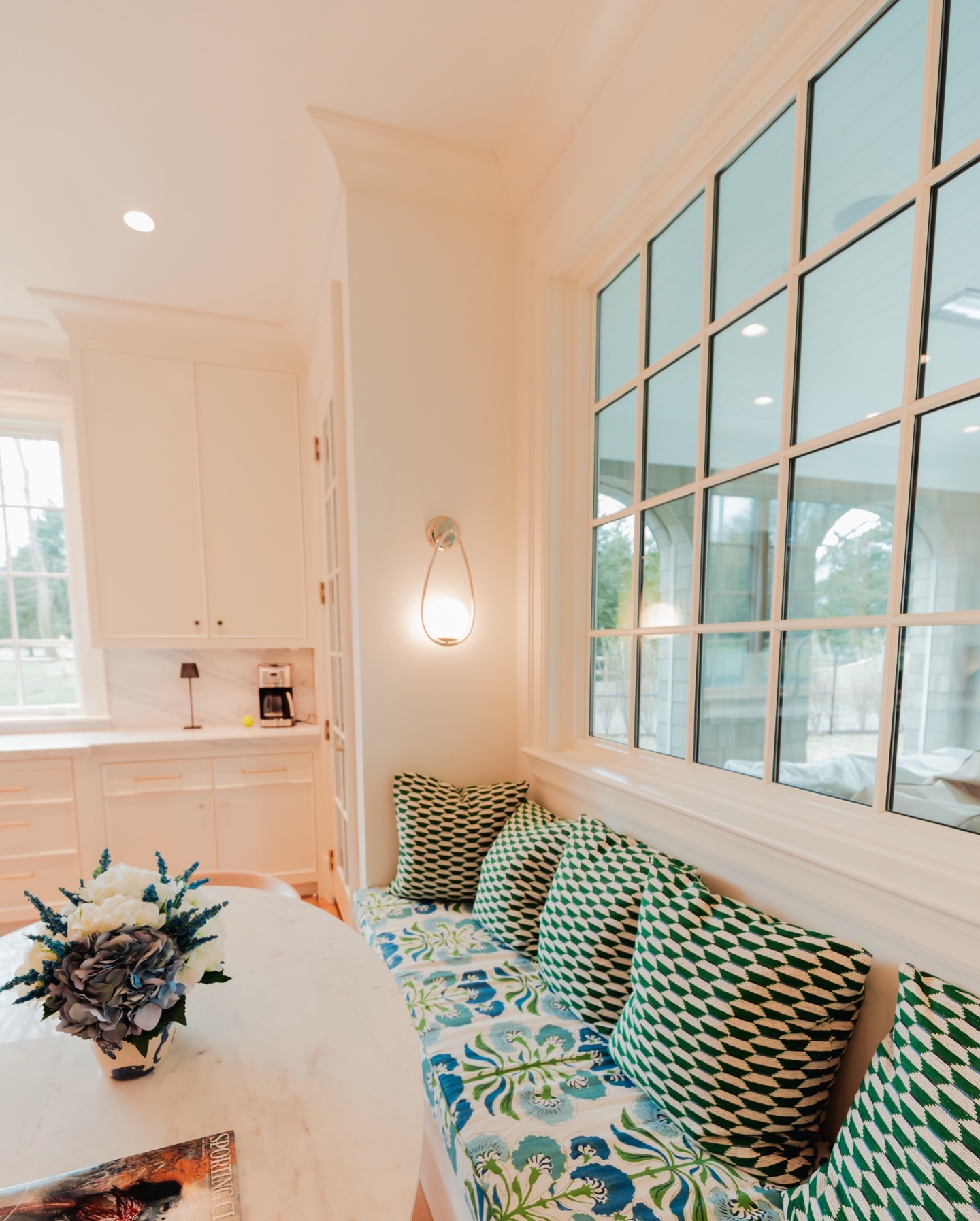 Painted and finished, this new kitchen shines with refined detail and precision — we can’t wait to show you the best room in this coastal home! Stay tuned.