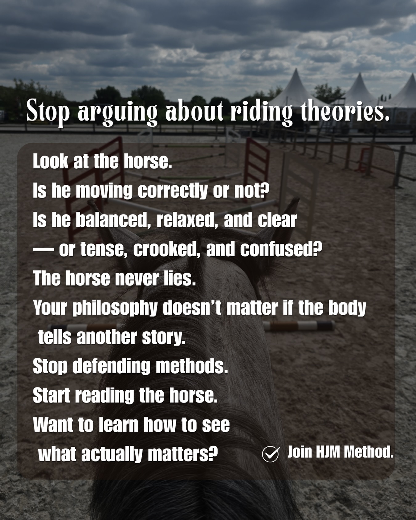 What’s your view on this?
Interested to hear your thoughts 👇
#horsemanshiptraining #horsemanshipacademy #hjmmethod #horsemanshipjourney #paardentraining