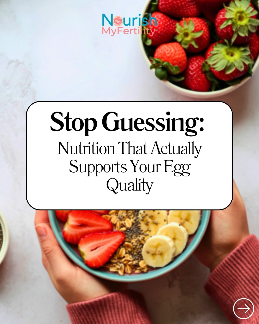 Most women I speak to already know the nutrients that support egg quality, but what they really want is reassurance that what they’re doing makes sense for their body.
Egg quality is influenced by nutrition and lifestyle, but applying it properly requires context such as your diagnosis, blood results and real life.
🩷 DM PLAN and I’ll send the link to join my email community
#fertility #fertilityjourney #ttc #ttcjourney