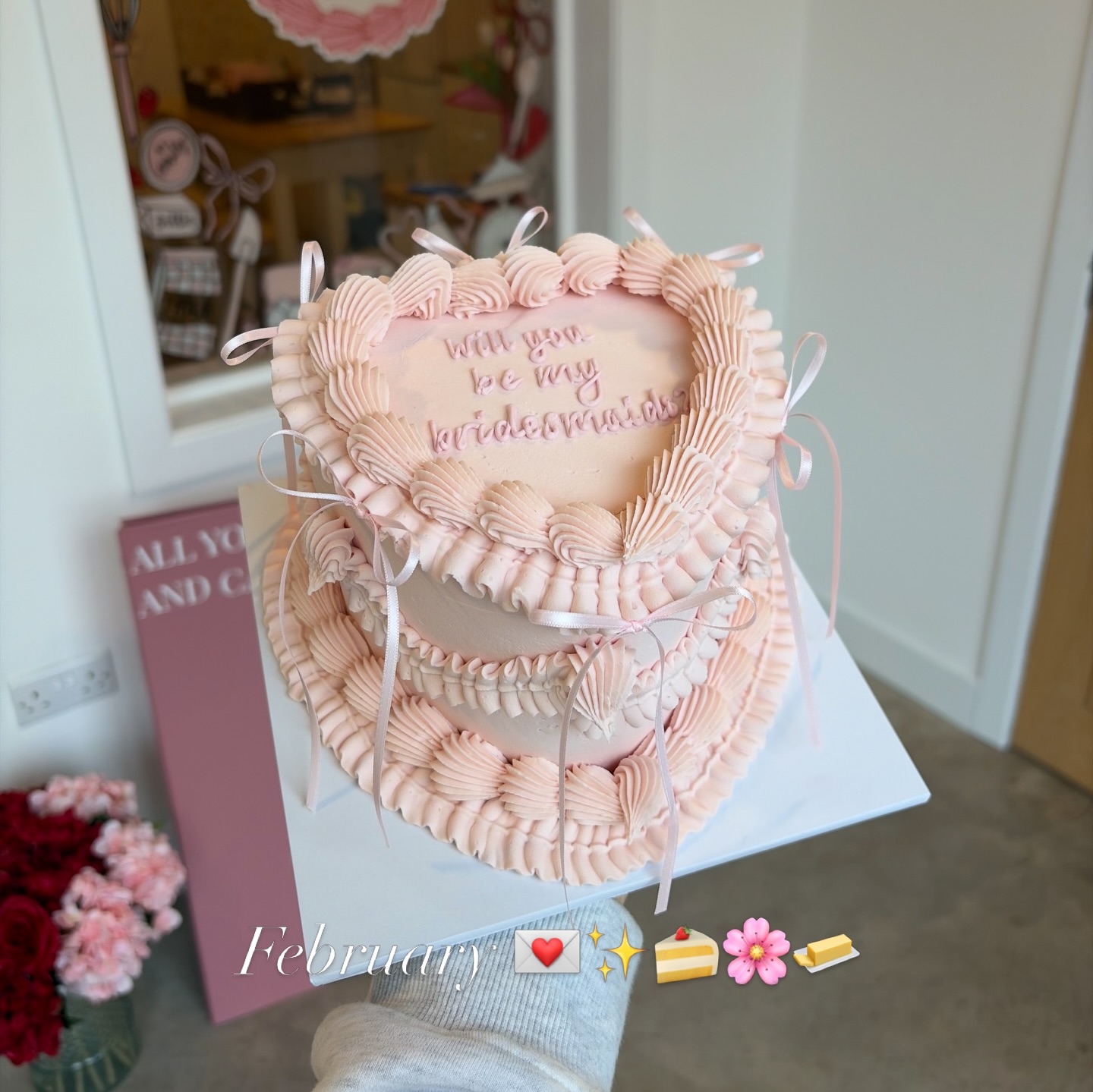 february at luxury bakes 🌸🧈💌🍰✨
a stunning little month in my little studio
1. love a heart cake moment
2. my mentality right up until 9am on 14/02
3. started selling cards and candles in the studio!
4. the studio having a perfect moment
5. almost passed out spray painting without a mask 🤦🏼♀️
6. ahhh the weekly jenga game with my car
7. parties at CF!
8. workshops at CF!
9. busy weeks call for big admin days
10. the most satisfying part of a long baking day
11. managed a little pottery painting date in the middle of valentines chaos
12. valentines threw up in my studio!
13. wondering what I should change my sign to say now
14. a little pop up moment
15. oh the studio got the clean of its lifeeeeee
16. found a local butter supplier finally! It tastes soooo good
17. a disney moment for my mate Finley
18. little bakers!
19. she knew who she was from a very early age x
20. the sun popped out for a minute & it made me smile
thanks for the love in february, it was a fab month for , i’ve met soooo many new people , taken lots of new customers on & just all in all, a fabulous month 🤍✨💌
Here comes march with International women’s day & mother’s day! 🌸🌸🌸🌸