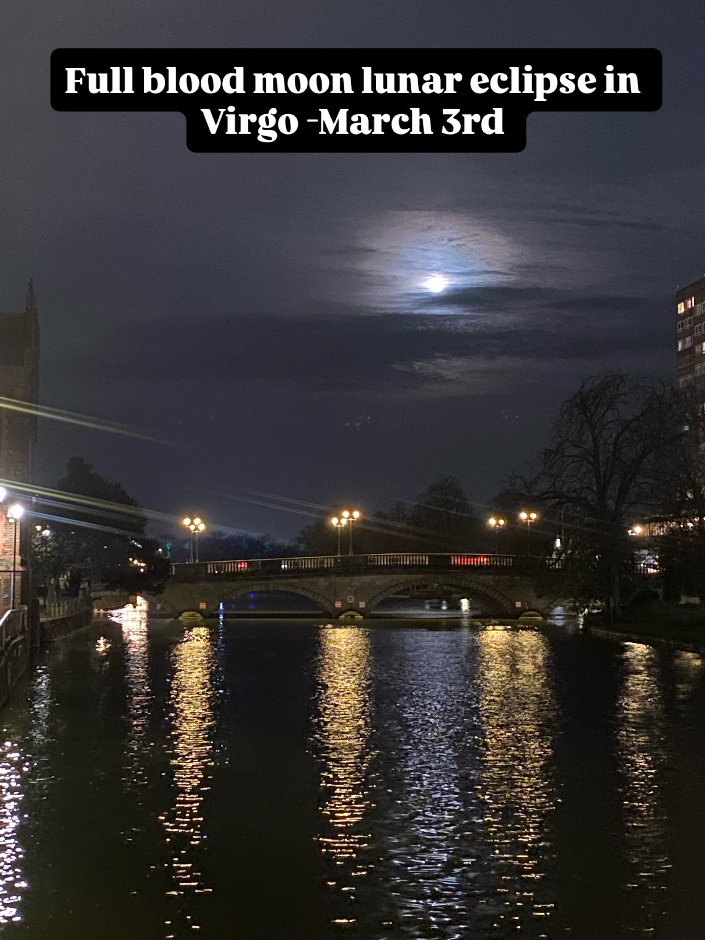 It was an absolute pleasure to join the Mindful Walking group this evening as we made our way along the Embankment together, chatted about our days and then continued the walk in silence, practicing mindfulness at the two weirs. Tonight’s sky was beautiful with a gorgeous blood moon, (we can’t see the eclipse in the UK) shining down on us and Jupiter the brightest star in the sky. If you fancy joining the walks, they are organised by Bedford Mindful Walking and take place every first Tuesday of the month 6:15pm to 7:15pm - meet at The Swan Hotel. The events are regularly posted on Facebook and are FREE. For those interested in astrology, check out Pam Gregory or Steve Judd over on Youtube. #bedford #discoverbtown
