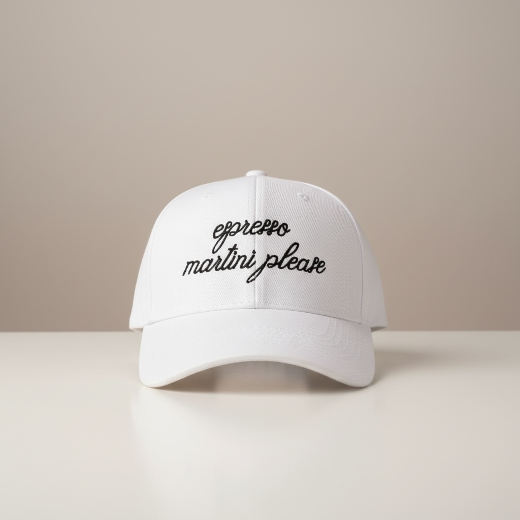 Business or a Vibe….we got you covered. #riverfrontdesigncreations #baseballcap #baseballcapcustom #embroidery #customized