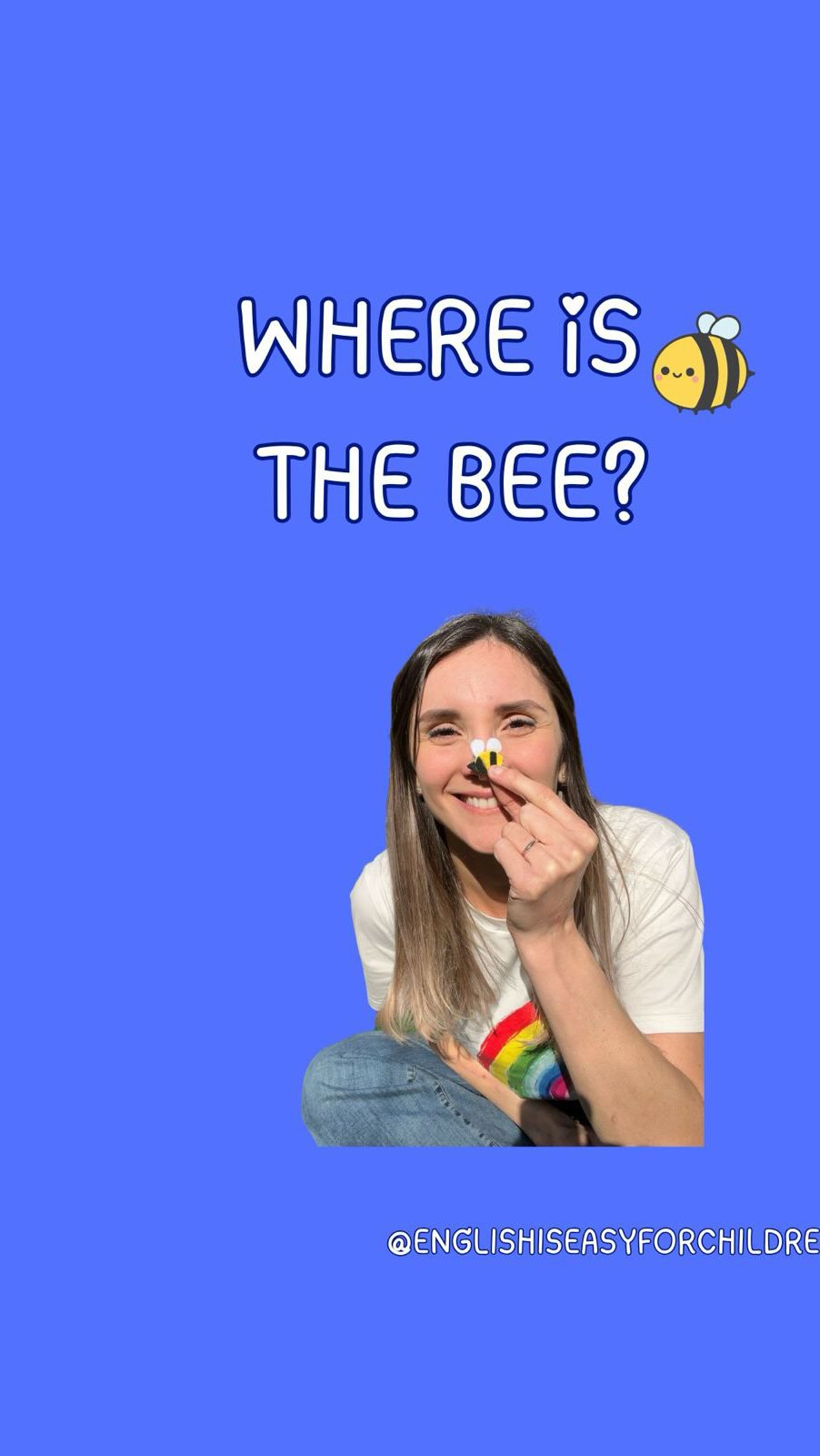 🇮🇹Trova l’ape! Un gioco per iniziare le lezioni con la fascia di eta’ 3-6 anni!
Lo proverai?
Fammelo sapere nei commenti📥
🇬🇧Where is the bee?🐝
A simple warm-up game to start your preschooler lessons!
Will you give it a try?
Let me know in the comments ⬇️
#englishiseasyforchildren #learningthroughchants #learningthroughplay #infanzia #bees