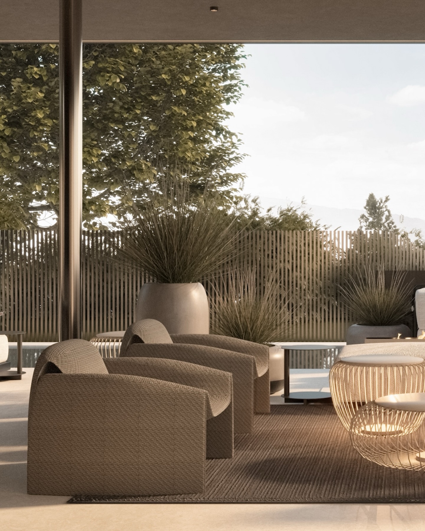 Taras będący przedłużeniem salonu 🤎
#interior #interiorlovers #terrace #luxuryvilla #residentialdesign