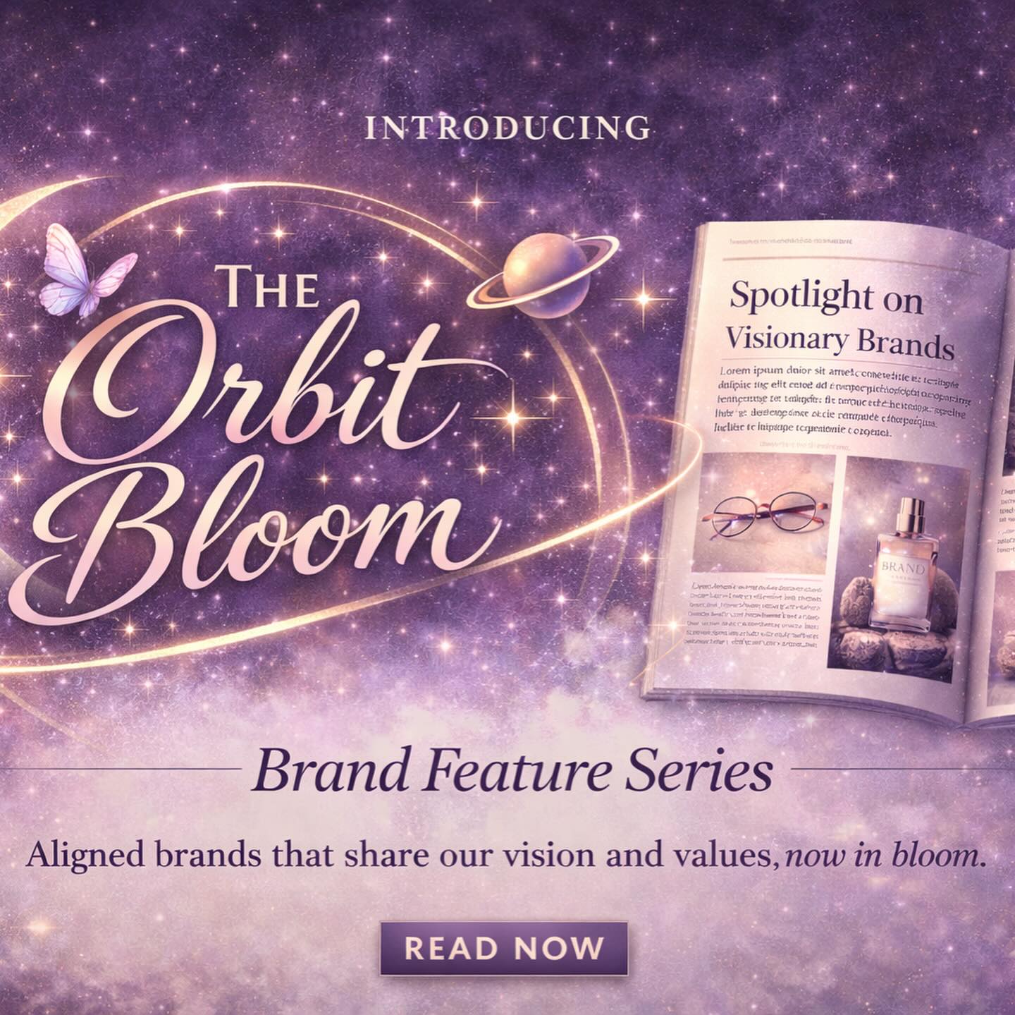 Is your brand creative, natural, educational, traditional or inventive? Interested in being featured in our new Blog Series for FREE?
DM Us Today 💌📲👇
or ℹ️ Learn More at www.jupitazmoon.com
(🔍Search: “Orbit Bloom”)
•
•
#Support4Support #BrandFeature #FreeBrandFeature