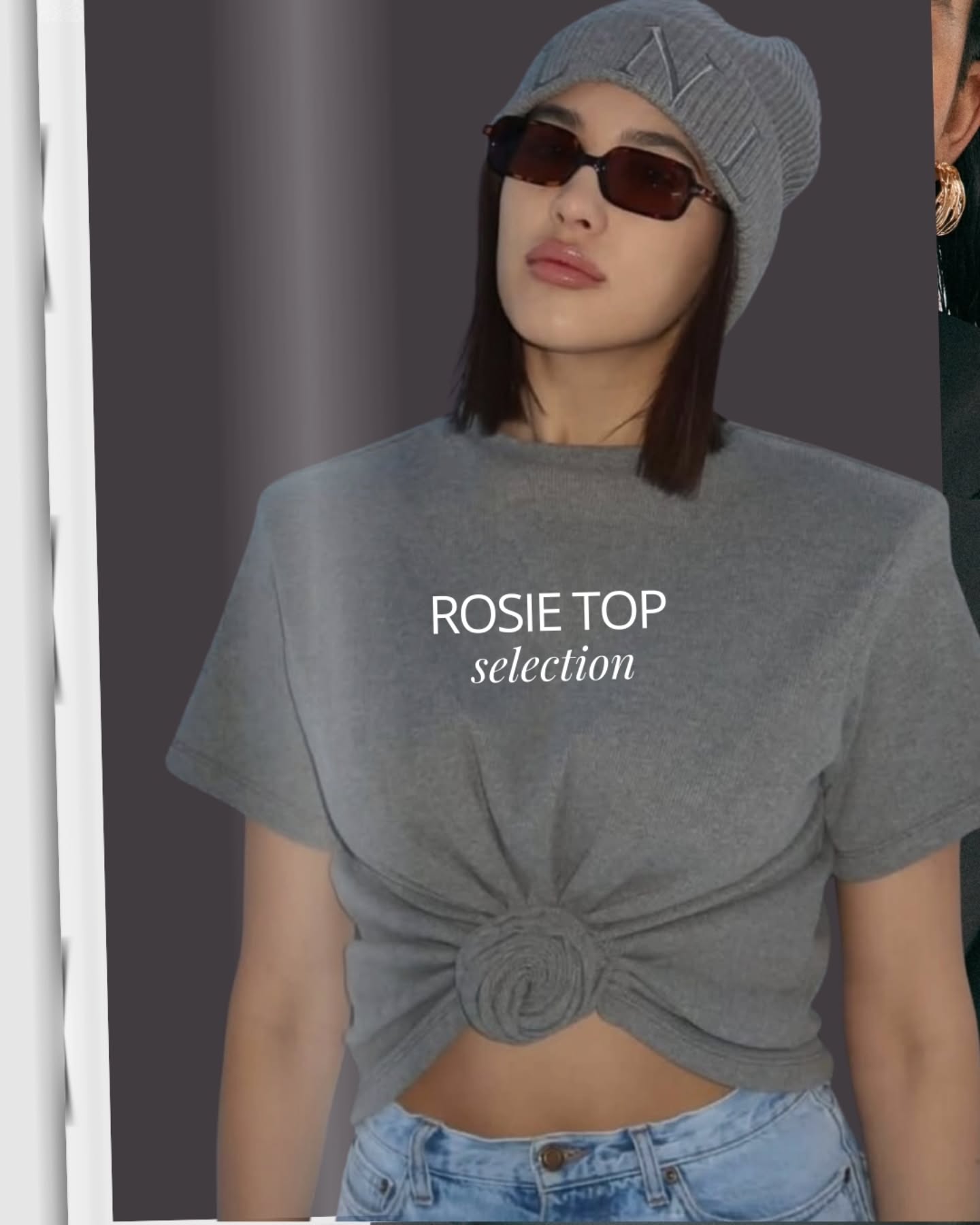 Rosie top, prepoznatljiv COAST potpis, komad koji bez puno truda daje identitet cijelom outfitu!Dostupan u bijeloj, sivoj, burgundy i bež boji.