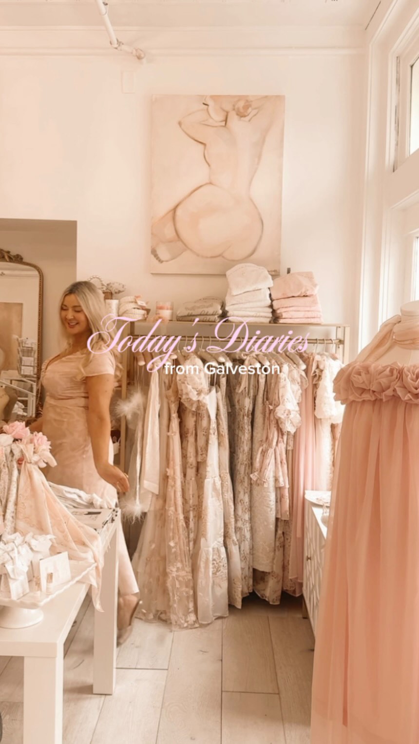 Today’s Diaries... from Galveston
A quiet sip across from The Tremont, surrounded by soft dresses and morning light.
There’s something about coffee in a beautiful mug that makes the whole day feel romantic.
Limited edition - available at my boutique across from The Tremont.
#galvestonboutique #tremonthouse #galveston #todays #galvestontx