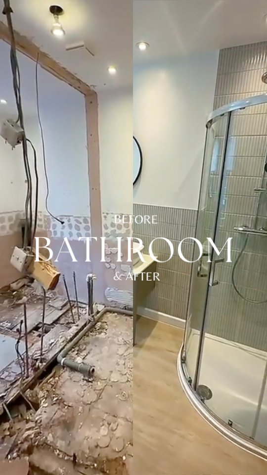 Before and After!
You know it's a good job when the contractor sends you a ready made social reel! Thanks to @ermelind_fejzo for a job very well done, and @michaelpsamuels for being a wonderful client for the past 8 (9?) years.
This project was a quick fix to get this 5 bed Hoxton townhouse for sale. I think we did a great job on a budget, and the new home owners will have some quality fittings that are long lasting.
Balancing cost with longevity and specifying as sustainably possible... here was my strategy....
If the new home owner doesn't like the floor, they can remove it (floating flooring/no adhesive) and the floor can have a new life and avoid landfill. The sanitary fittings are of good quality and will have longevity. The white walls can be painted to change the vibe and the mirror can be replaced easily too (but why would they?!).
How would you make this bathroom "yours"? New paint? Art? Plants? Let me know below!
Tiles @waxmanceramics
Flooring @luvantoflooring
Fittings @victorianplumbinguk and @hansgrohe and @grohe_uk
#developers #sustainablespecification #interiordesign