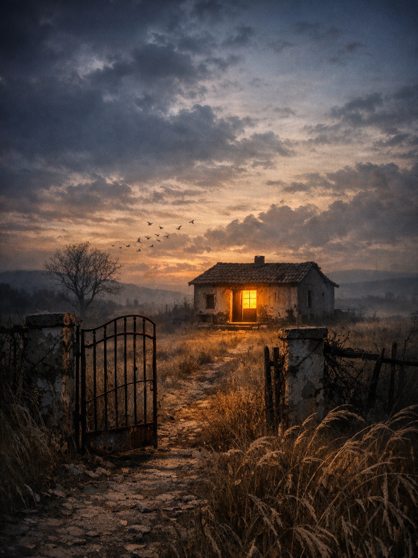 Moro no querer.
O portão é a ânsia.
A casa é vazia.
Mas tem luz acesa.
Deus me livre
desse querer tão grande
que não cabe no coração.
Mas, ai,
que é tão bom esse aperto,
esse nó na garganta,
essa fome de vento.
Querer tanto
é um castigo?
Será que Deus dá o querer
como dá o jiló:
para a gente aprender
a gostar do gosto
de não ter?
#poesia #poesiabrasileira #trabalhoautoral
#arteempalavras #poem