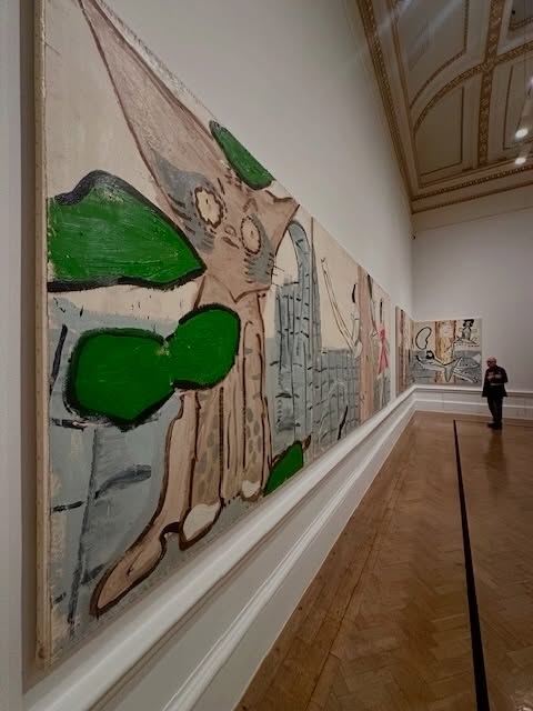 Rose Wylie: The Picture Comes First
Royal Academy of Arts
From the Press View at the Royal Academy for The Art Review.
She began painting seriously in her 40s.
Today, she is one of the most distinctive voices in British contemporary art.
Direct. Joyful. Uncompromising.
In an age of spectacle, Wylie reminds us that painting still leads.
Her work feels both naïve and deeply knowing.
Is that contradiction the secret to its power?
#RoseWylie
#RoyalAcademy
#RoyalAcademyofArts
#ContemporaryPainting
#BritishArt
NichollsArtGroup