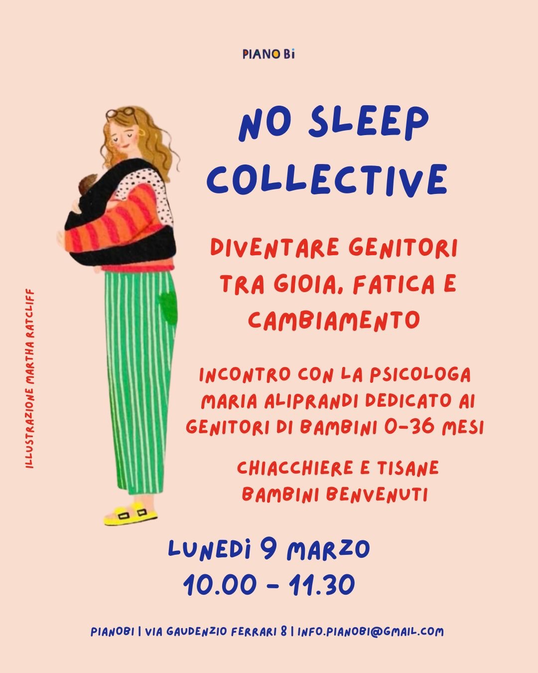 GENITORIALITÀ, CHE AVVENTURA ✨
Due appuntamenti dedicati ai neo genitori!
Il 9 marzo vi aspettiamo per un incontro dedicato ai genitori della fascia 0-36 mesi, tra gioie fatiche e cambiamenti. Una mattina in compagnia della nostra psicologa @mariaurd e i vostri piccoli 🤍
Il 16 marzo invece ci sarà il primo di due incontri dedicati allo svezzamento 🍎
Pronte a imparare tutto quello che c’è da conoscere seguite dalla nostra fantastica ostetrica @mi.chel.a
Per info e prenotazioni info.pianobi@gmail.com