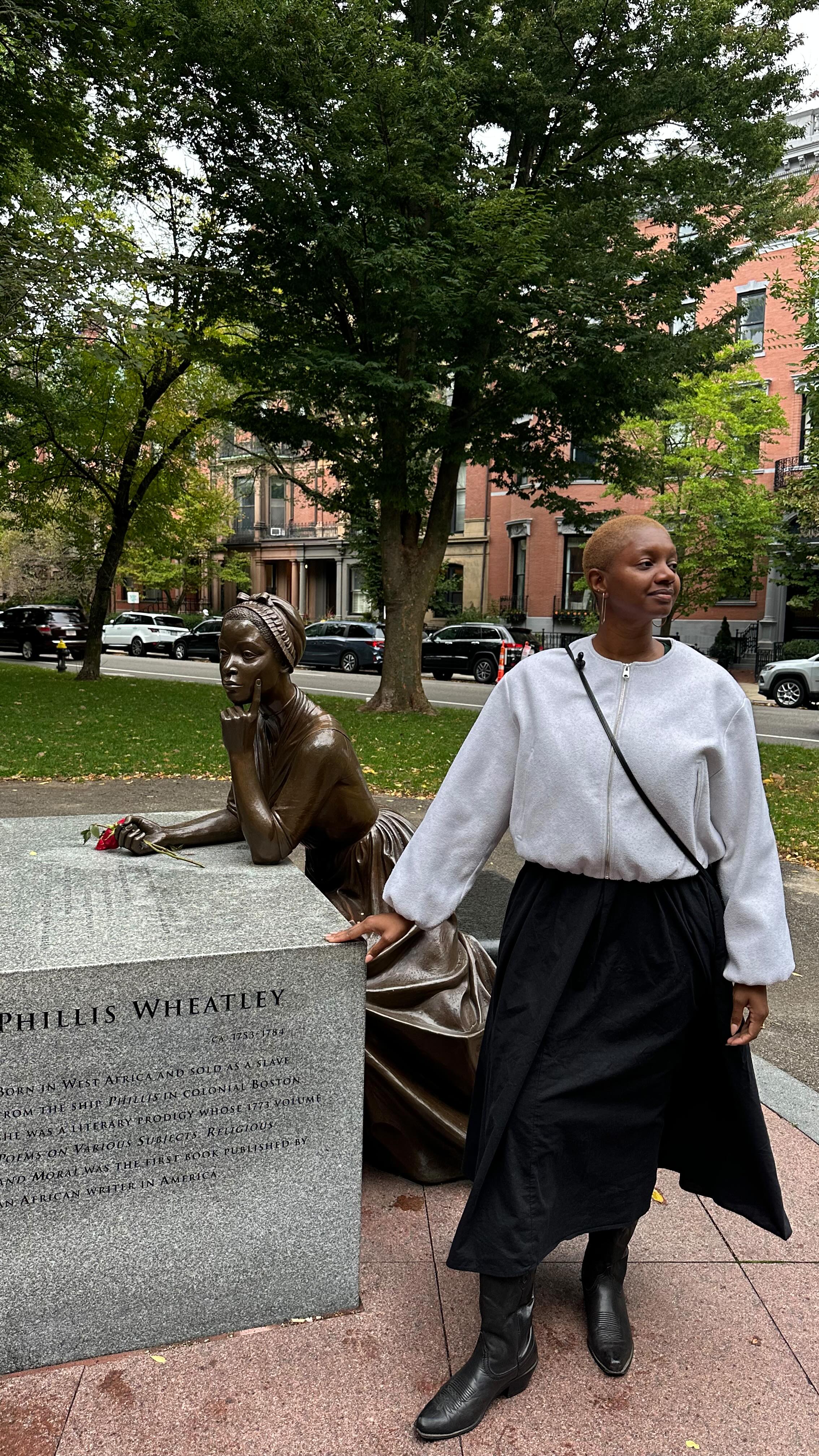 She put pen to paper and changed the narrative. Phyllis Wheatley, the first American woman published, showing the power of words. ✍🏾💫 #PhyllisWheatley #menstrualmemories #poetry #womenshistory
Check out her work!