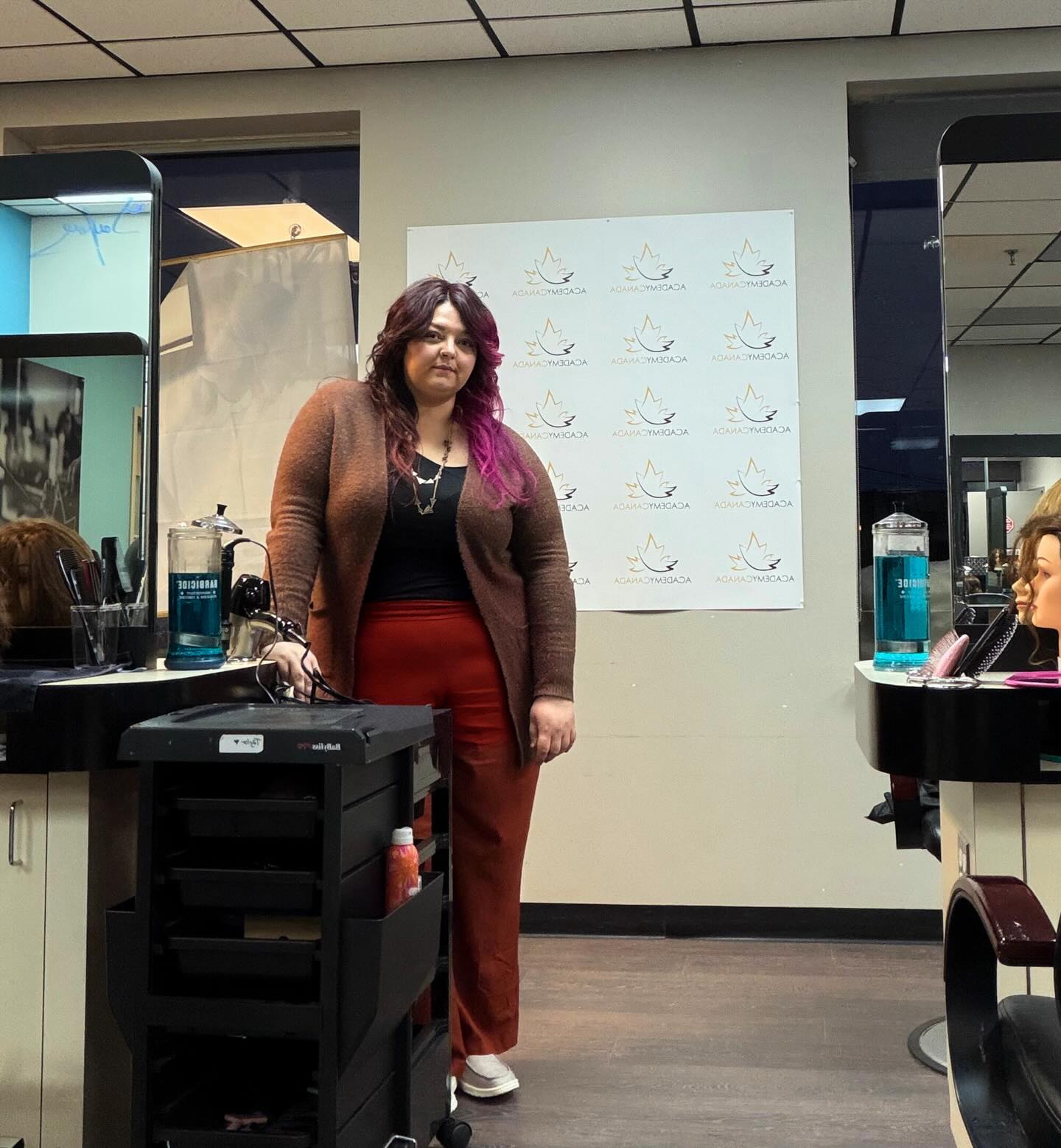 Behind The Scenes
#MarchMeettheMaker2026
The perfect prompt for my newest BTS adventure! I am BEYOND ecstatic to announce that I am dipping my toes into Hairstylist Student Education with a Demonstrator position at Academy Canada! Eeeeek! 🤩💖
An opportunity to help shape the industry that shaped me 🥰 a gold star moment ⭐️ on ‘the timeline of Robs’ that won’t be taken lightly.
With that said, my schedule will be VERY limited from now through July. Please have patience with me and consider pre booking further in advance as I will be very busy 😁
Thank you for all your support! This chapter is literally a dream 🥰