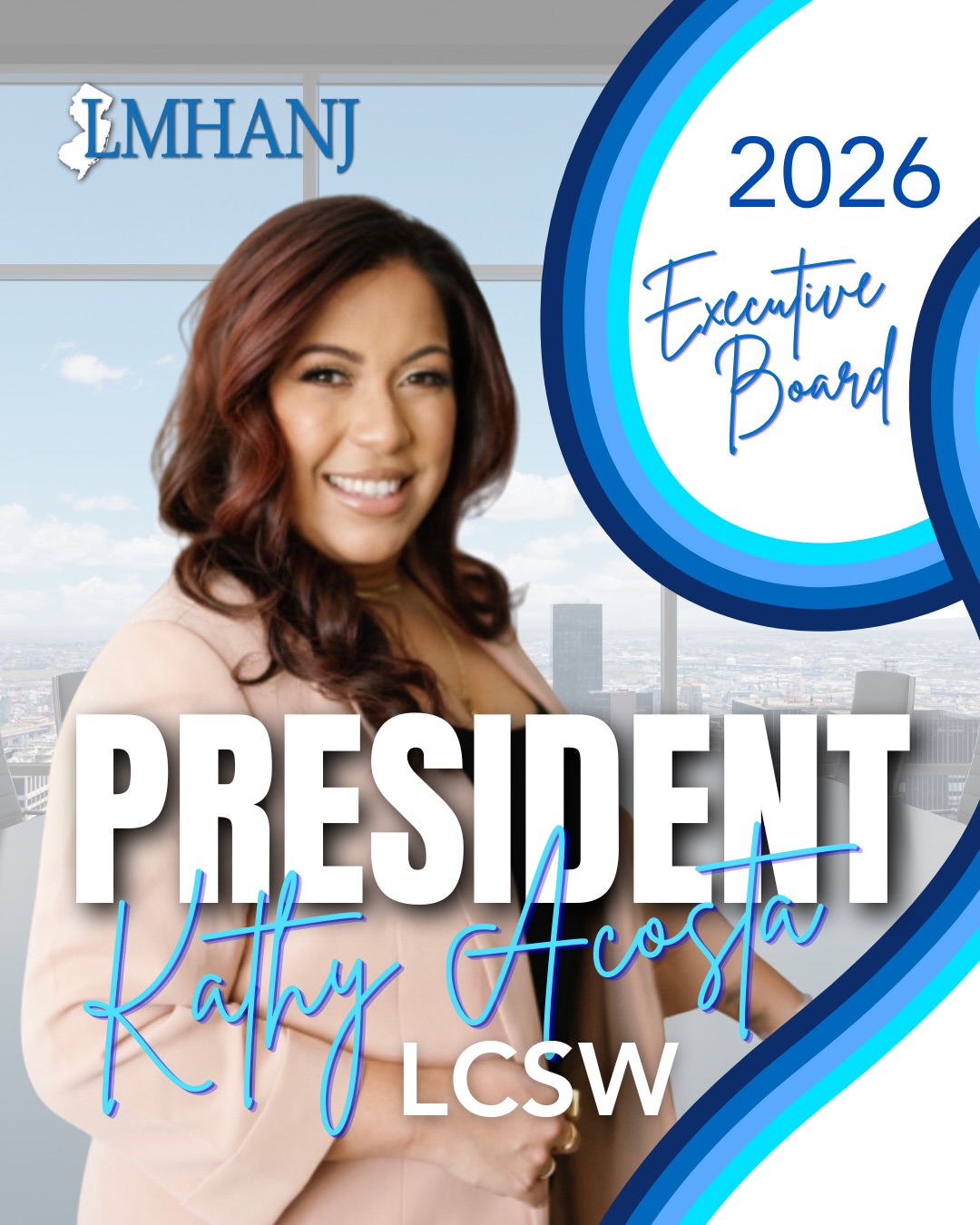 📣 2026 LMHANJ Board Spotlight 📣
Meet Kathy Acosta, LCSW - Presidenta
We’re ecstatic to announce @kathy.acosta.fig as our Presidenta!
Kathy resume is stacked! She’s an LCSW, specializing working with trauma, EMDR therapy, and supporting survivors of interpersonal violence, sexual abuse, and intergenerational trauma. She’s the CEO and founder of @hero_counseling a group practice in Ridgewood. Along with business coaching, where she coaches therapists on how to launch their own practice. She also founded a community for Latinx therapists & therapist directory, @latinx.practice.collective
Scroll to learn more about our Presidenta!
Check out our website to read Kathy’s full bio.
If you’re interested in knowing more about membership, our annual conference, or our scholarship check us out at www.latinomentalhealthnj.com