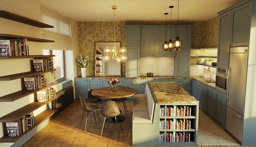 Kuchyně v centru Prahy pro milovníky anglického stylu 🤩 momentálně před celkovou rekonstrukcí 😁 #kitchendesign #englishhome #homesweethome #interiordesign