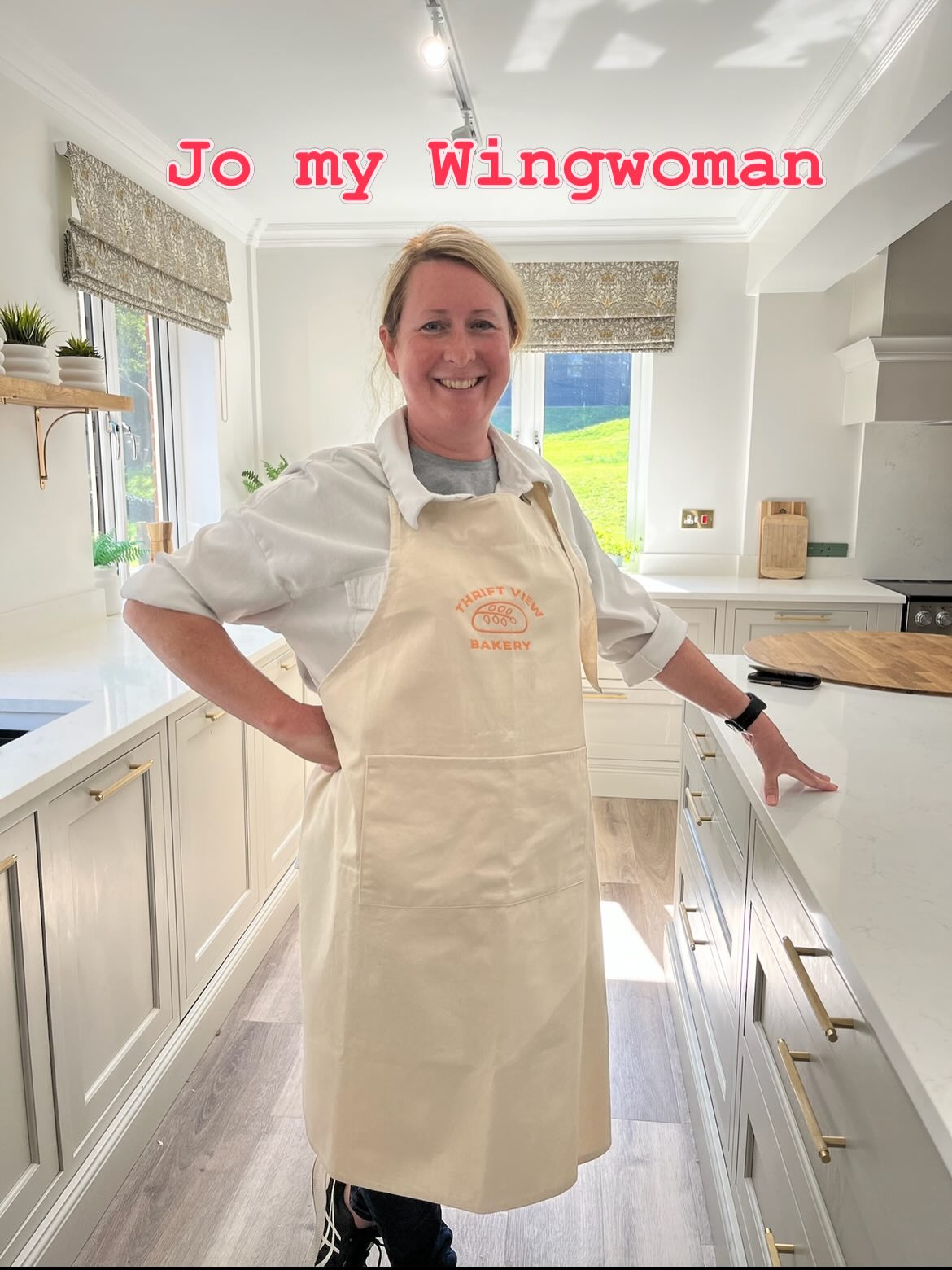 Meet the Team! Couldn’t do this mad cap bakery without these two! Very lucky that they wanted to join me. 😊