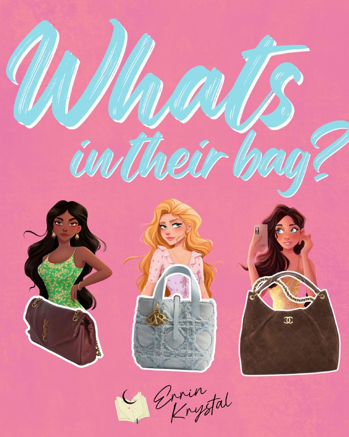What's in their bags I wonder? Practical? Whimsical? Pointless? Let's dive in and take a look. Teehee.
Who's bag looks most similar to yours?
#whatsintheirbag #inmybag #fallingdownunder #indieauthor #aussieromance