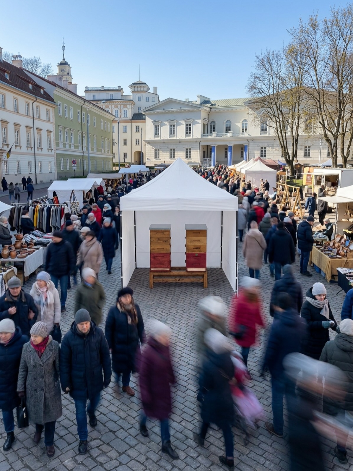 Šiais metais susitinkame Kaziuko mugėje!
Mus rasite aikštėje prie Lietuvos Respublikos Prezidentūros – jei keliausite pro šalį, būtinai užsukite.
Jei jau bitininkaujate su „Bus medaus“ – ateikite pasisveikinti, visada smagu susitikti gyvai 🤝
Jei dar tik svarstote pradėti – tai puiki proga pasikalbėti, užduoti rūpimus klausimus ir pamatyti avilį iš arti.
Kartais apsispręsti lengviausia ne skaitant, o pamačius ir pasikalbėjus gyvai.
Lauksime jūsų Kaziuko mugėje! 🐝✨