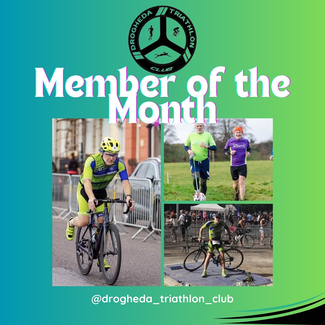 ✨February’s Member of the Month✨
A familiar face around pool deck and no stranger to the Oldbridge Parkrun - This month’s member should be of no surprise! Swim coach extraordinaire Mark is always on hand for “go off red top”, tea and biscuit jokes, along with support and swim tips throughout the season. Never to be found without a Boyne Swim t-shirt on Thursday night sessions he is a friendly face to all those in the club. We’re lucky to have had his experience and dedication over the last number of years - not to mention his kindness and support to those racing the Boyne Swim annually. Roll on 2026 Mark!