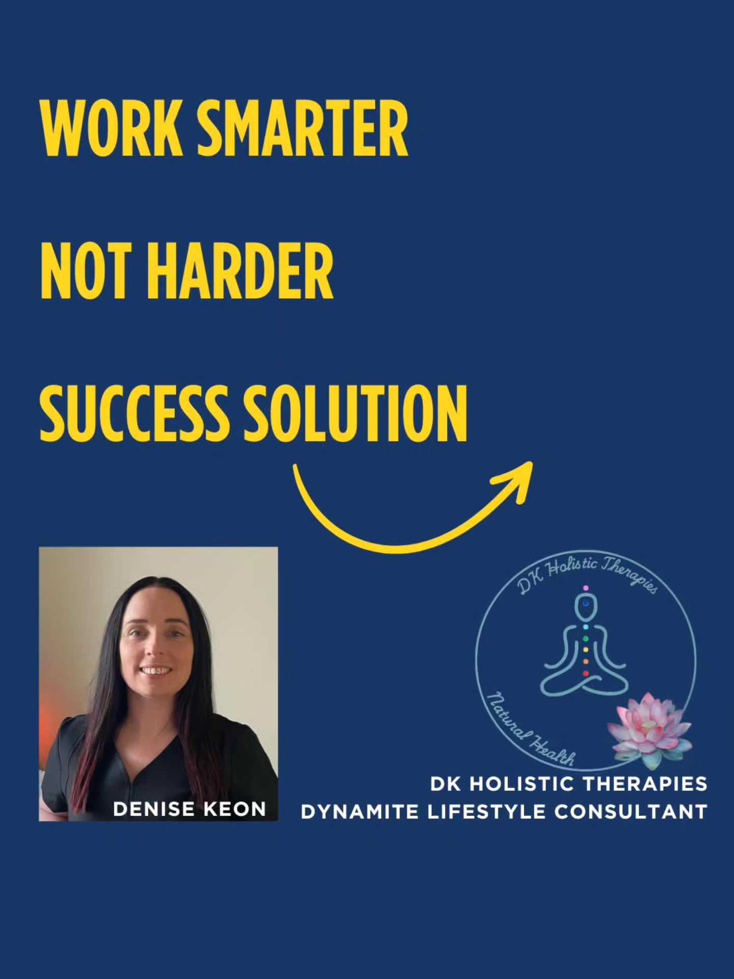 The Success Solution
🔸️Are you Feeling Stuck?
🔸️Can't seem to get your results past a point?
🔸️Not able to earn above a certain amount?
The Success Solution is what you need. I have been in mentorship with Kim Calvert for 10months and my business has changed phenomenally
My personal life has excelled.
💫Do you want change that lasts?
💫 Do you want Robust Results?
💫 Do you want support?
💫 Do you want accountability?
💫 Do you want clarity?
💫 Do you want to see actual sustainable change?
Are you willing to
1. Follow the steps?
2. Look at your current beliefs?
3. Are you willing to challenge yourself?
4. Are you ready to move outside your comfort zone?
5. Do the work?
6. Accept responsibility for where you are now and where you want to go?
If all of this resonates with you scan the QR Code
It will be the best investment you make
It was for me....
See it in your mind
You WILL hold it in your hand..
#Dynamitelife #dkholistictherapies #delegates
#successsolutions #change
Then this is event