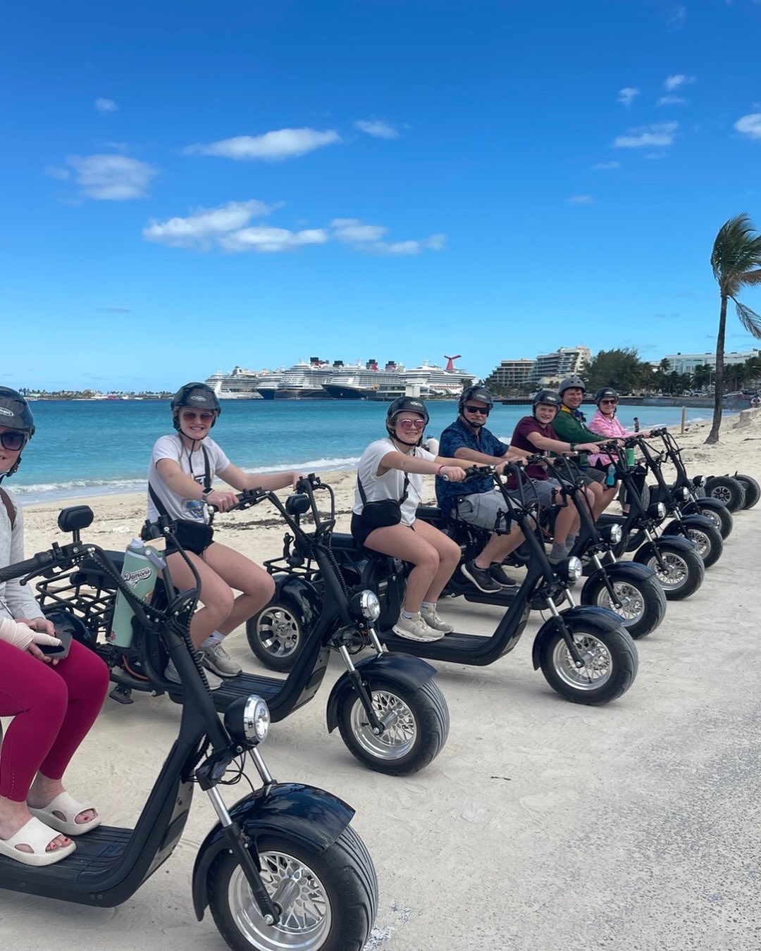 Our new “Tryke” tour at the beach have a blast. Thanks crew