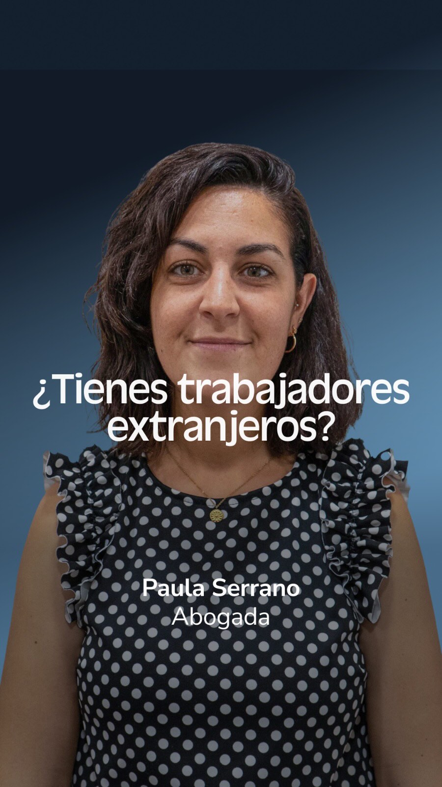 ¿Tienes trabajadores extranjeros en plantilla o estás pensando en contratar? Esto te interesa ↓
El Gobierno ha aprobado la 7ª regularización extraordinaria de #migrantes en España, incorporada en la reforma del Reglamento de Extranjería 🌎
Nuestra abogada Paula Serrano te explica cómo esta medida puede favorecer a sectores como la hostelería, la construcción, los cuidados o el sector primario.
En un momento de dificultad para cubrir determinados puestos, esta reforma supone una oportunidad estratégica para muchas empresas.