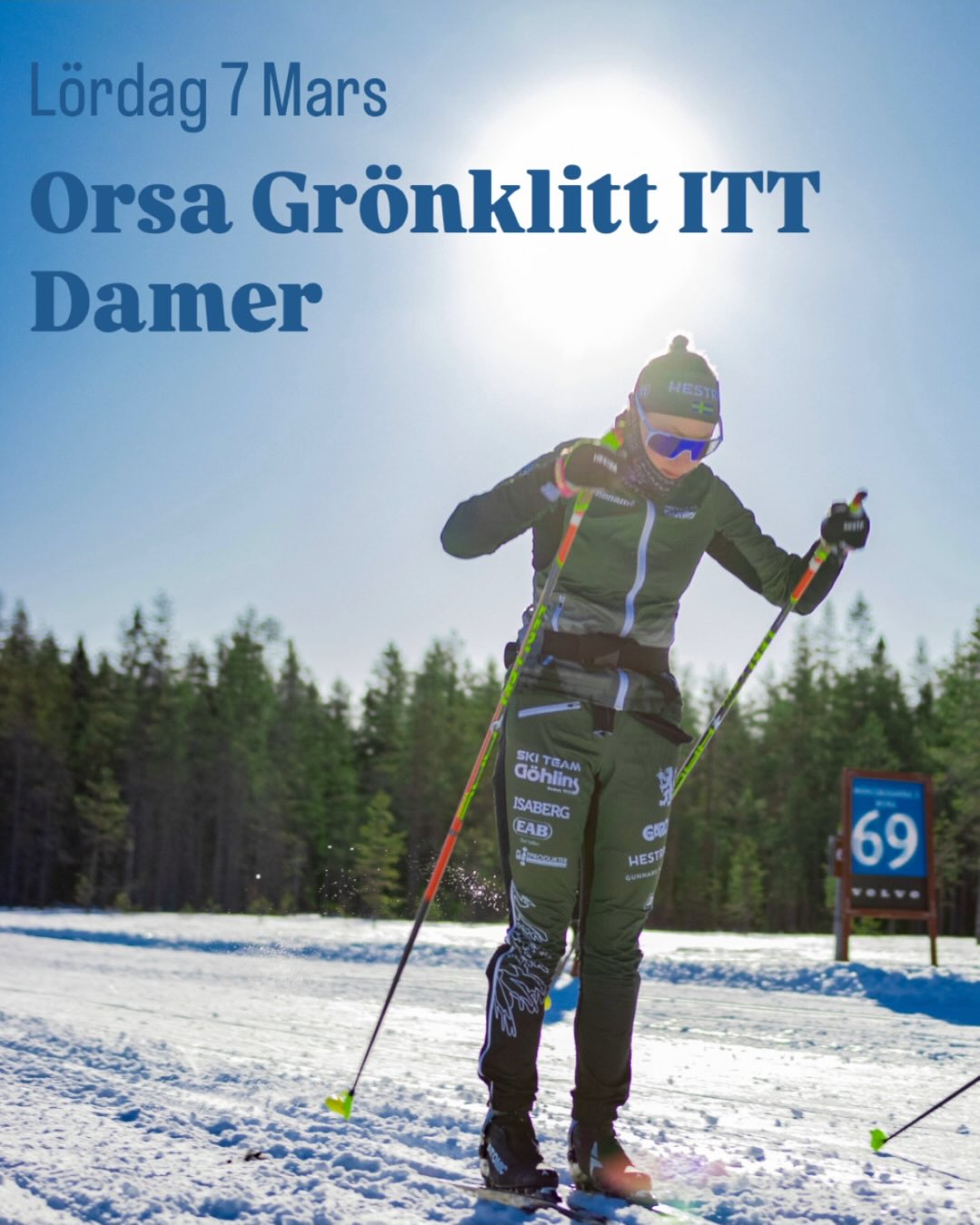 Orsa Grönklitt ITT🇸🇪
Ski Classics Pro Tour fortsätter i Orsa Grönklitt med ett nytt tävlingsformat – den första individuella 50 km-tempot någonsin i Ski Classics historia 🙌
Damerna på lördag och herrarna på söndag
Ni följer oss som vanligt på SVT📺
@gohlins @klubbenbygohlins @eabdethaller @hangonab @thule @hestragloves @hestrainredningarab @garoplatprodukter @garosverige @isabergstoppen @axelent_sverige @everbrandswedenab @ehconnector @eleikosport @gnosjoror @gnosjoandan @visitgnosjo @atomicnordic @leki.nordic @umarasports @aerollerskis @firmakjsa @wilsoncyclingab