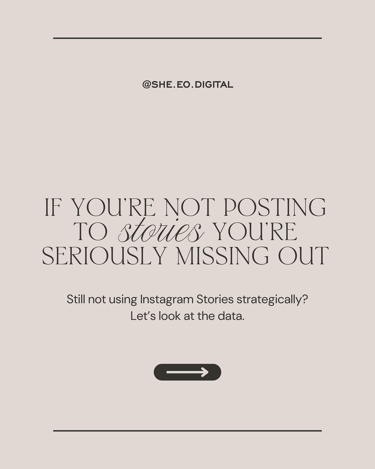 If you’re not talking about your services, offers, and testimonials in your Stories, you’re honestly missing a huge opportunity. 👇🏻
Stories aren’t just for behind-the-scenes clips or a quick glimpse into your personal life, even though we love that part too. They’re where your warmest audience is already paying attention. The people watching your Stories are often the ones closest to buying. They’re checking in quietly, seeing what you’re about, and waiting for a reason to take the next step.
Your grid might make you look polished.
Your Stories are what make you money. 💵
That’s where you explain how you work, share real results, answer the questions people are thinking, and most importantly, post the direct link to book or shop. Make it easy. Remove the friction.
If you’re not sure how to use Stories strategically, that’s exactly what we help with. Book a discovery call with us and let’s turn your daily views into actual conversions.