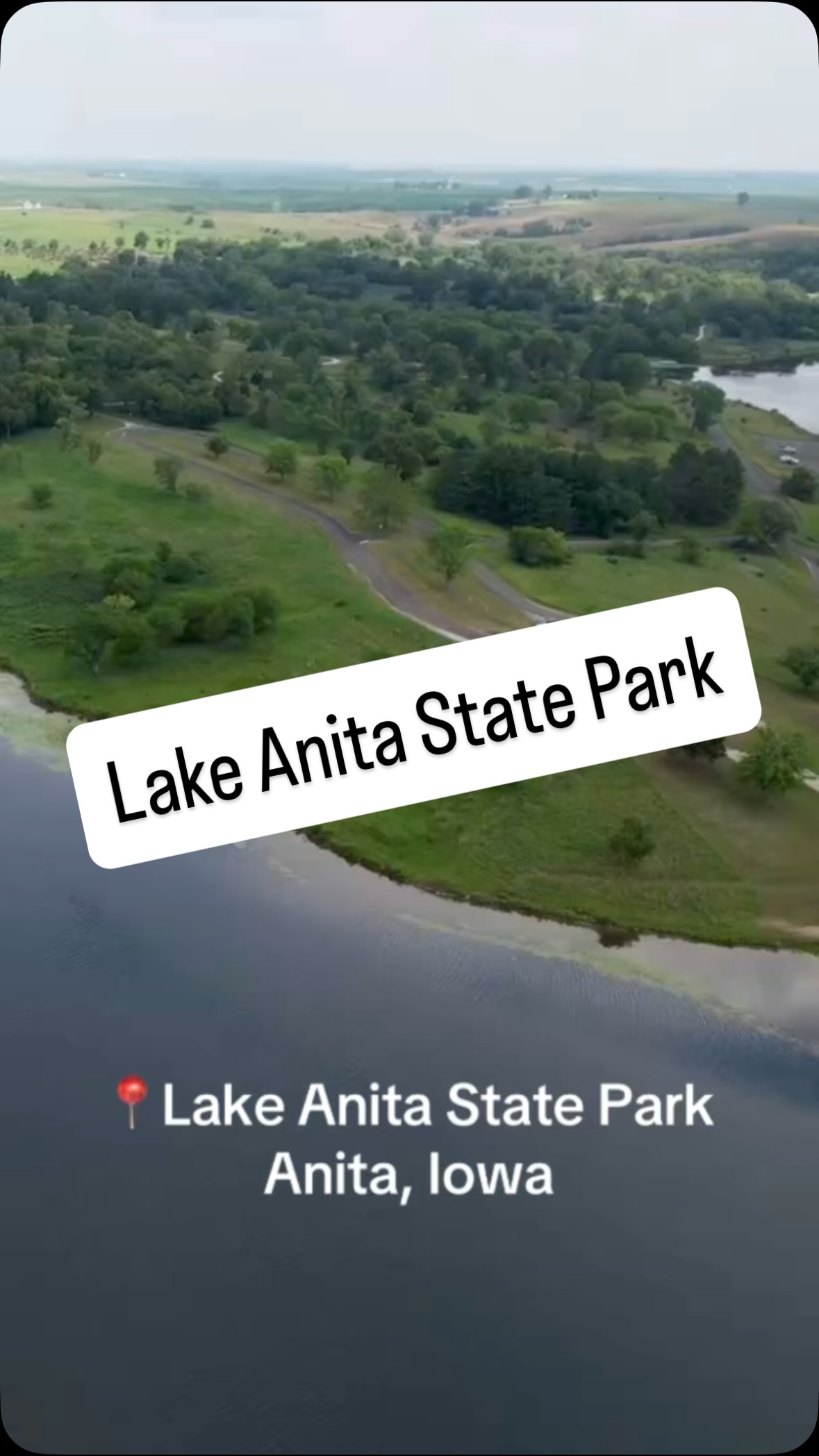 📍Lake Anita State Park
Anita, Iowa