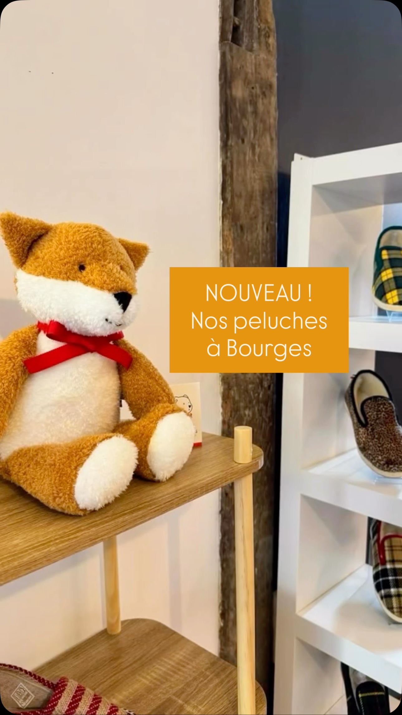 Grande nouvelle !🎉
@lapantoufleduberry ouvre sa boutique au 7 BIS Rue Bourbonnoux à Bourges… et on a la joie d’y être présents à leurs côtés ✨
Retrouvez dès maintenant une sélection de nos peluches en exclusivité au sein de la boutique !
Merci @lapantoufleduberry pour cette belle collaboration ❤️
#collaboration #bourges #berry #lapantoufleduberry #peluche