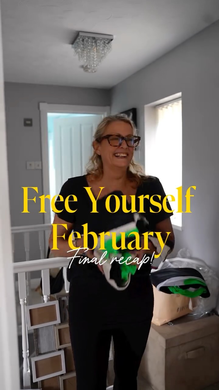 And that’s a wrap! Another year another Free yourself February complete 😮💨
Less stuff.
Less stress.
More space.
Thats what happens when you start! Who’s continuing into spring?? ☀️
Thank you to everyone who got involved! And if you didn’t get a chance to join in, simply catch up in our highlights.
#decluttering #organise #declutteringchallenge #professionalorganiser #declutter