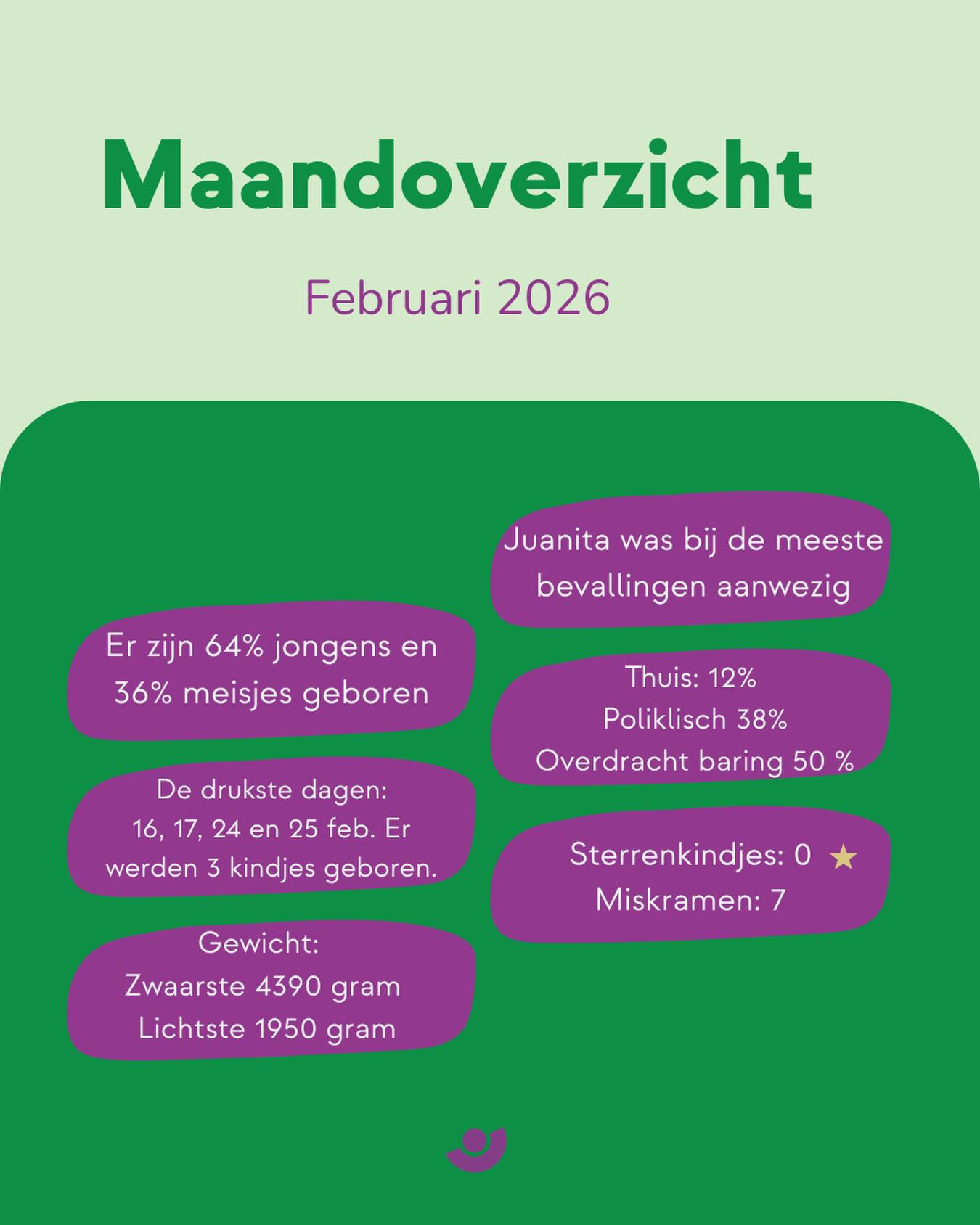 MAANDOVERZICHT FEB 🌞👶🏼