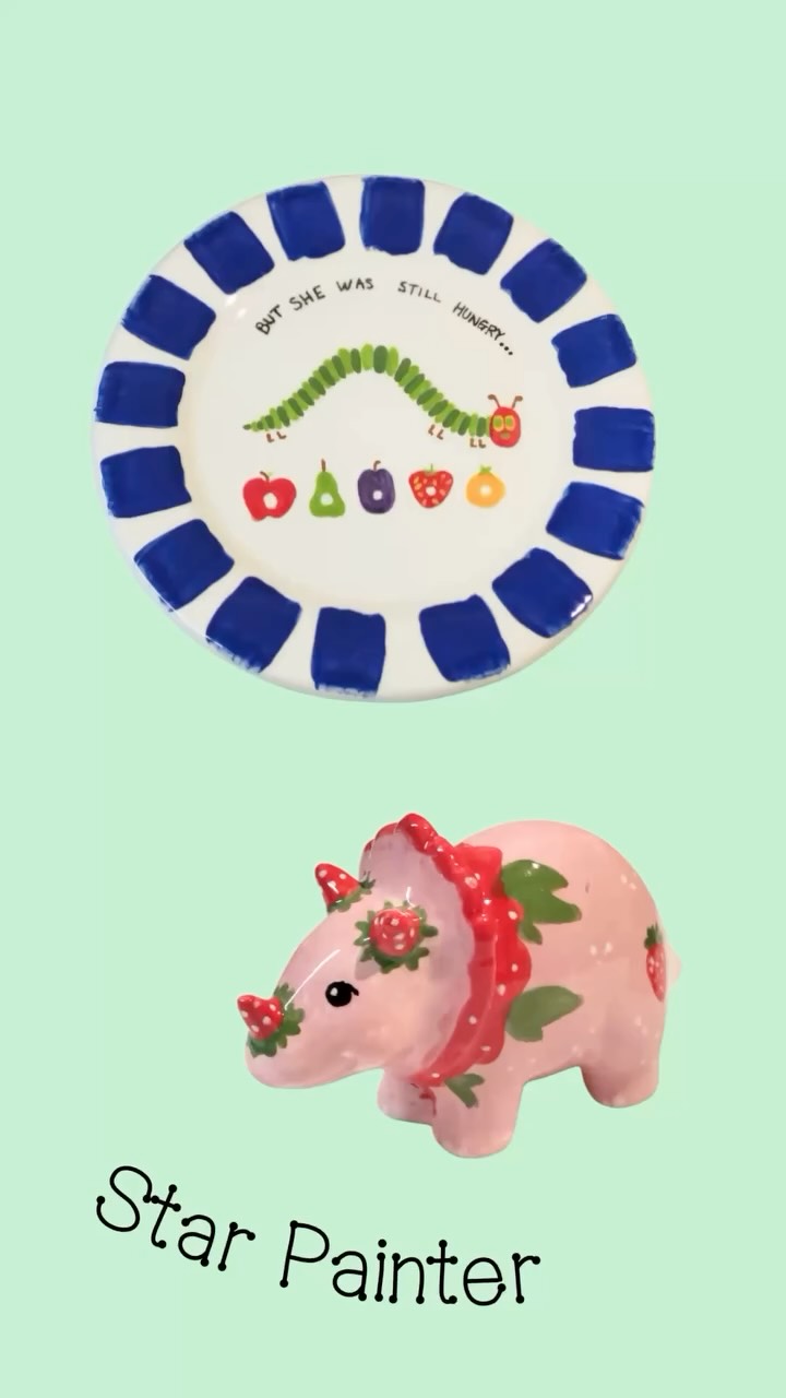 We’ve been seeing lots of fantastic painting in the studio recently!